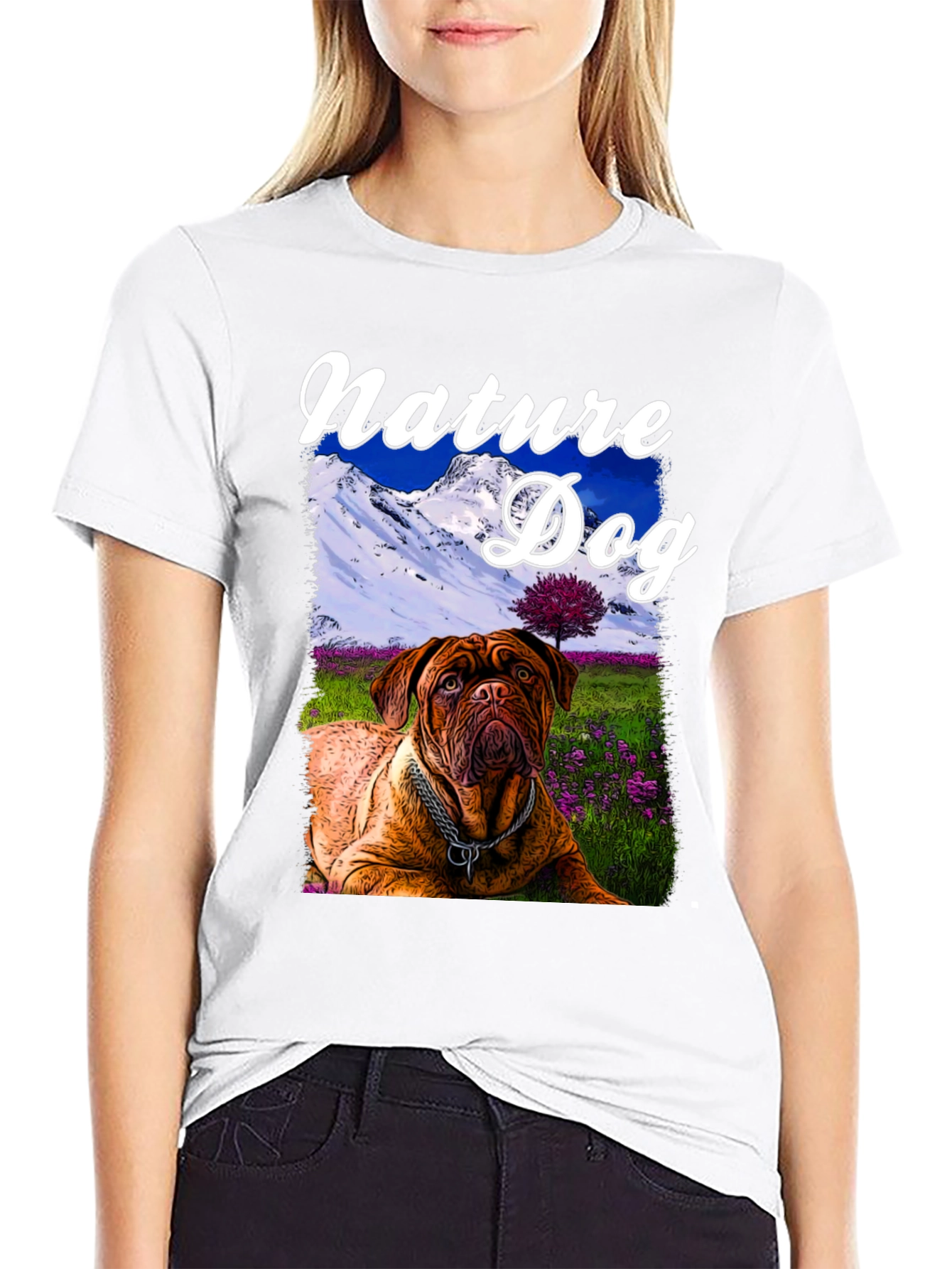 Nature Dog T-Shirt Dog Lover Gift