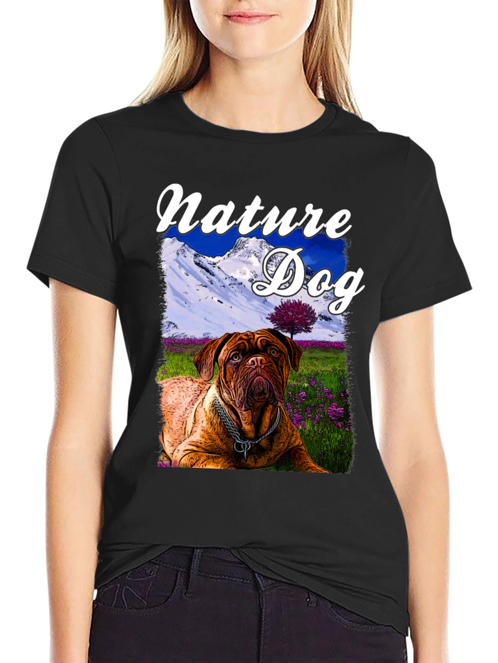 Nature Dog T-Shirt Dog Lover Gift