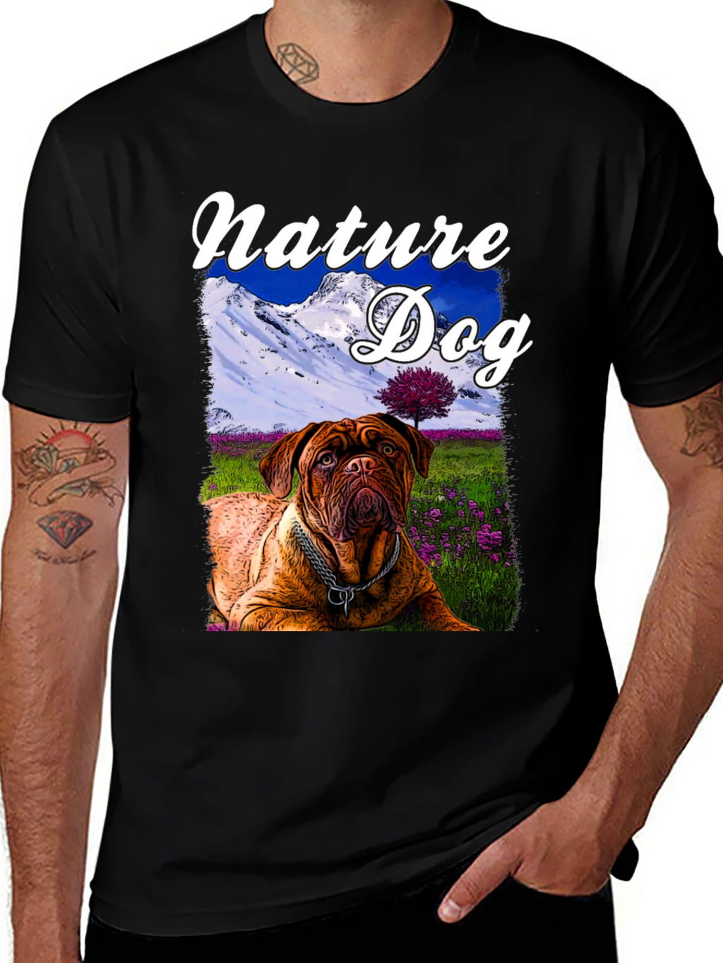 Nature Dog T-Shirt Dog Lover Gift