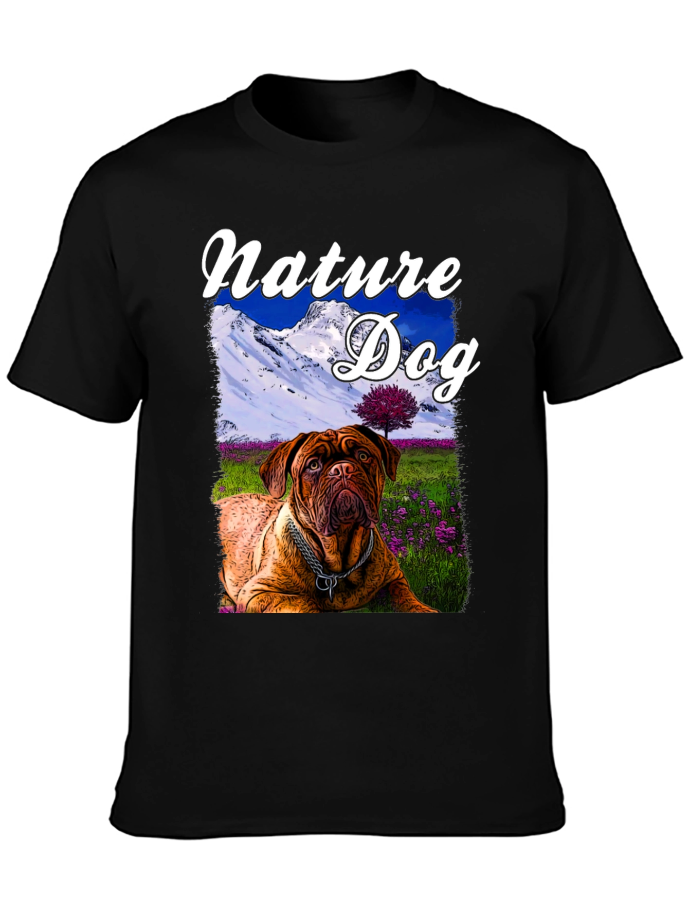 Nature Dog T-Shirt Dog Lover Gift