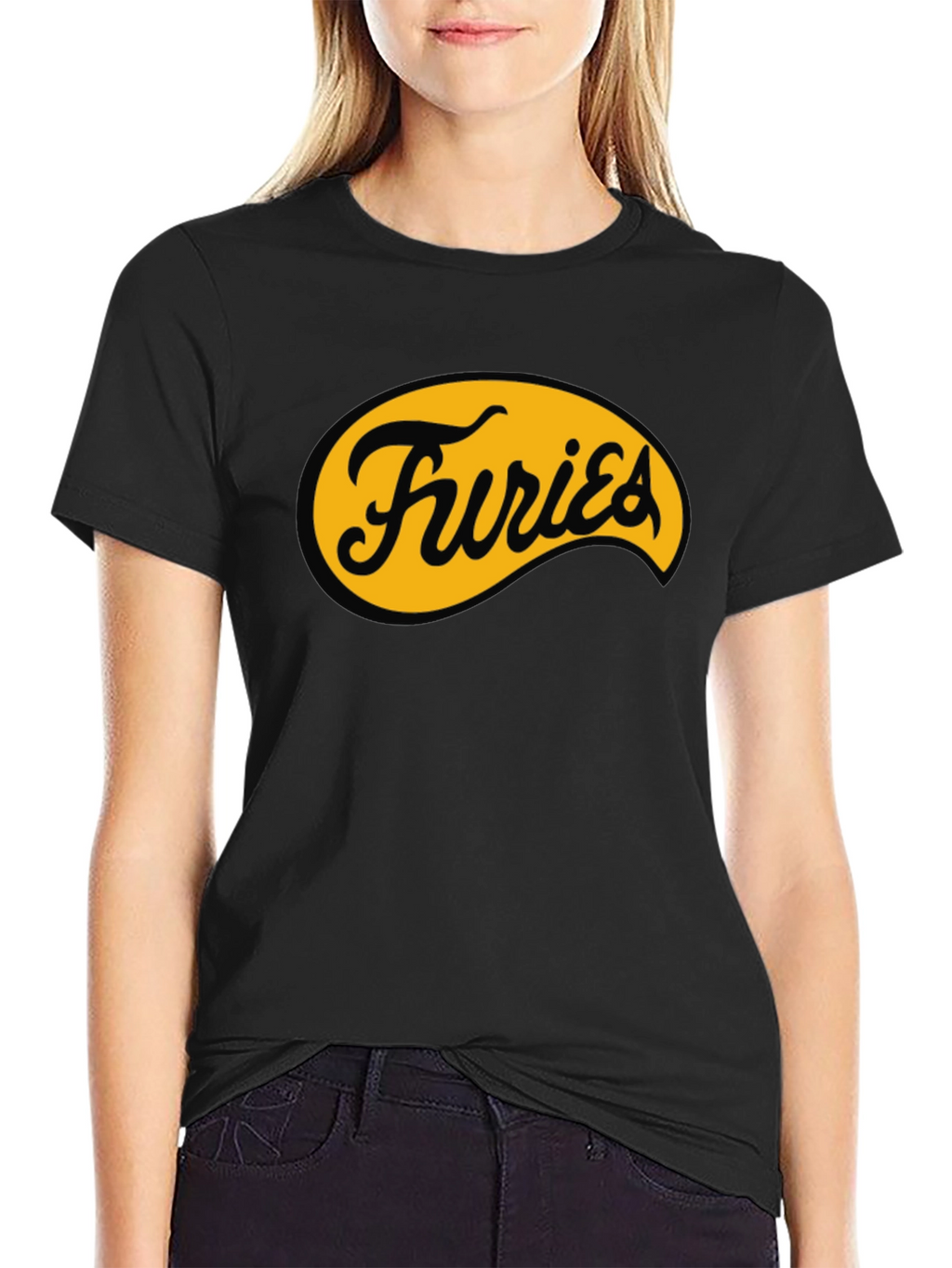 Furies Graphic Tee - Black Cotton T-Shirt