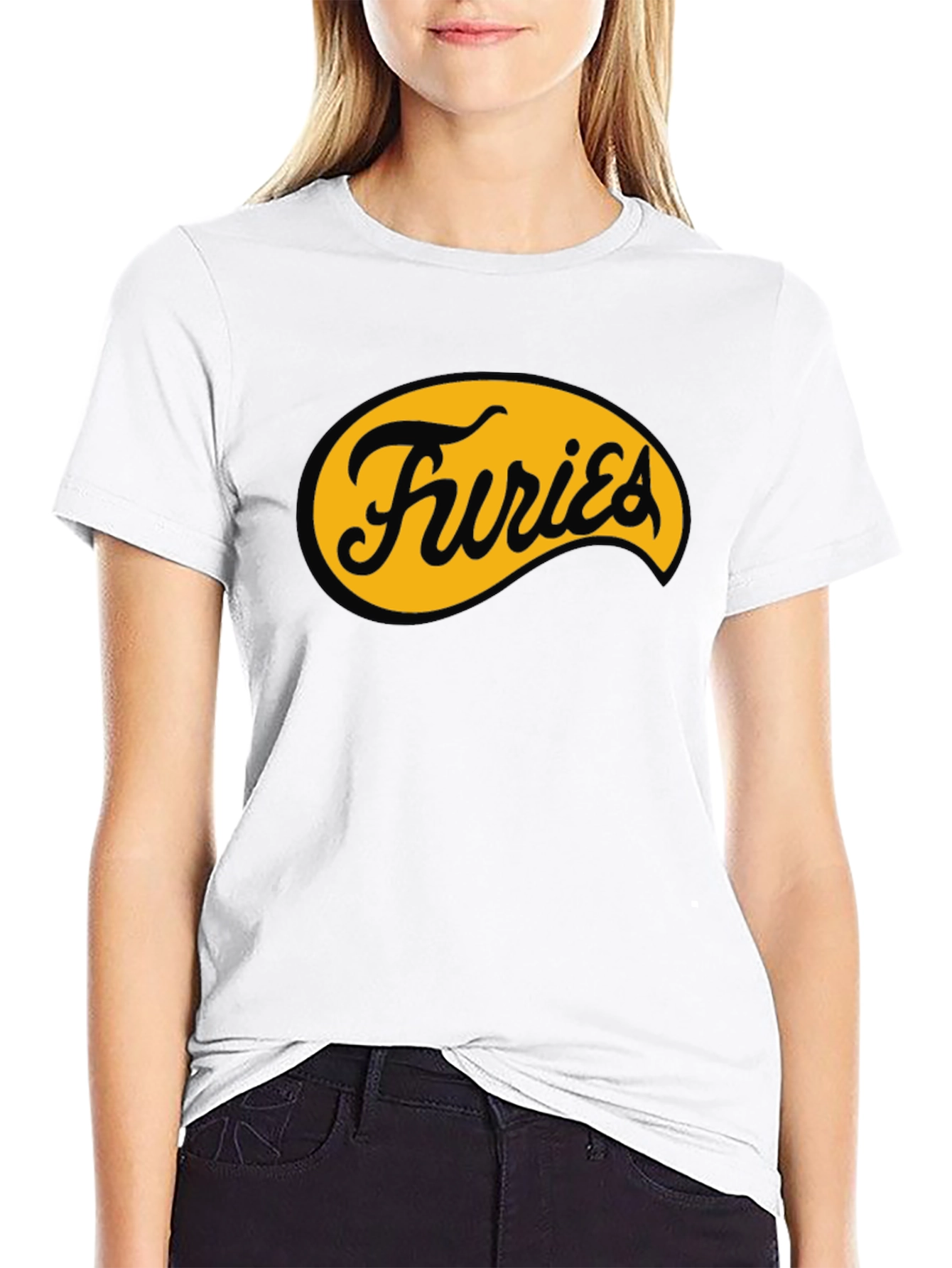 Furies Graphic Tee - Black Cotton T-Shirt