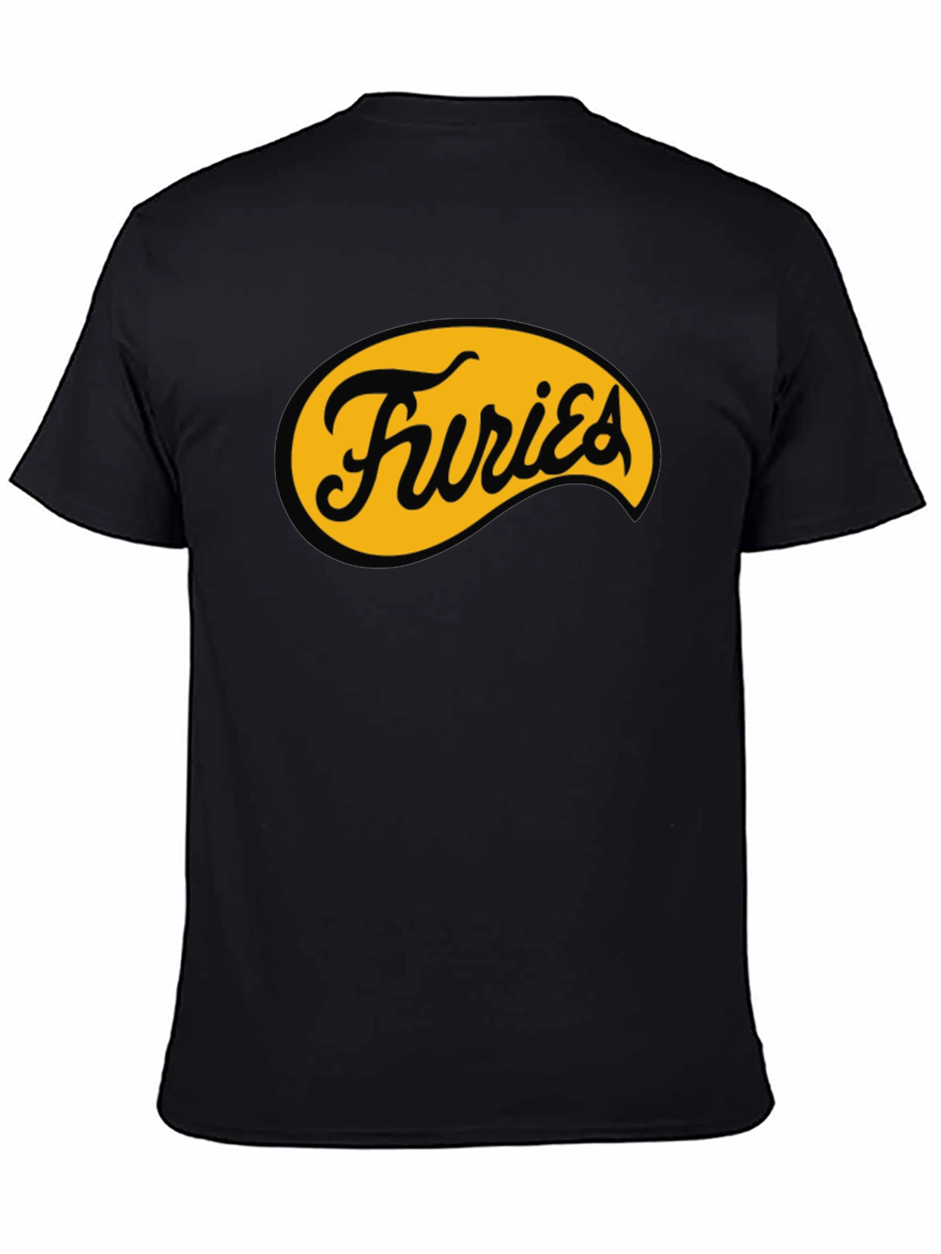 Furies Graphic Tee - Black Cotton T-Shirt