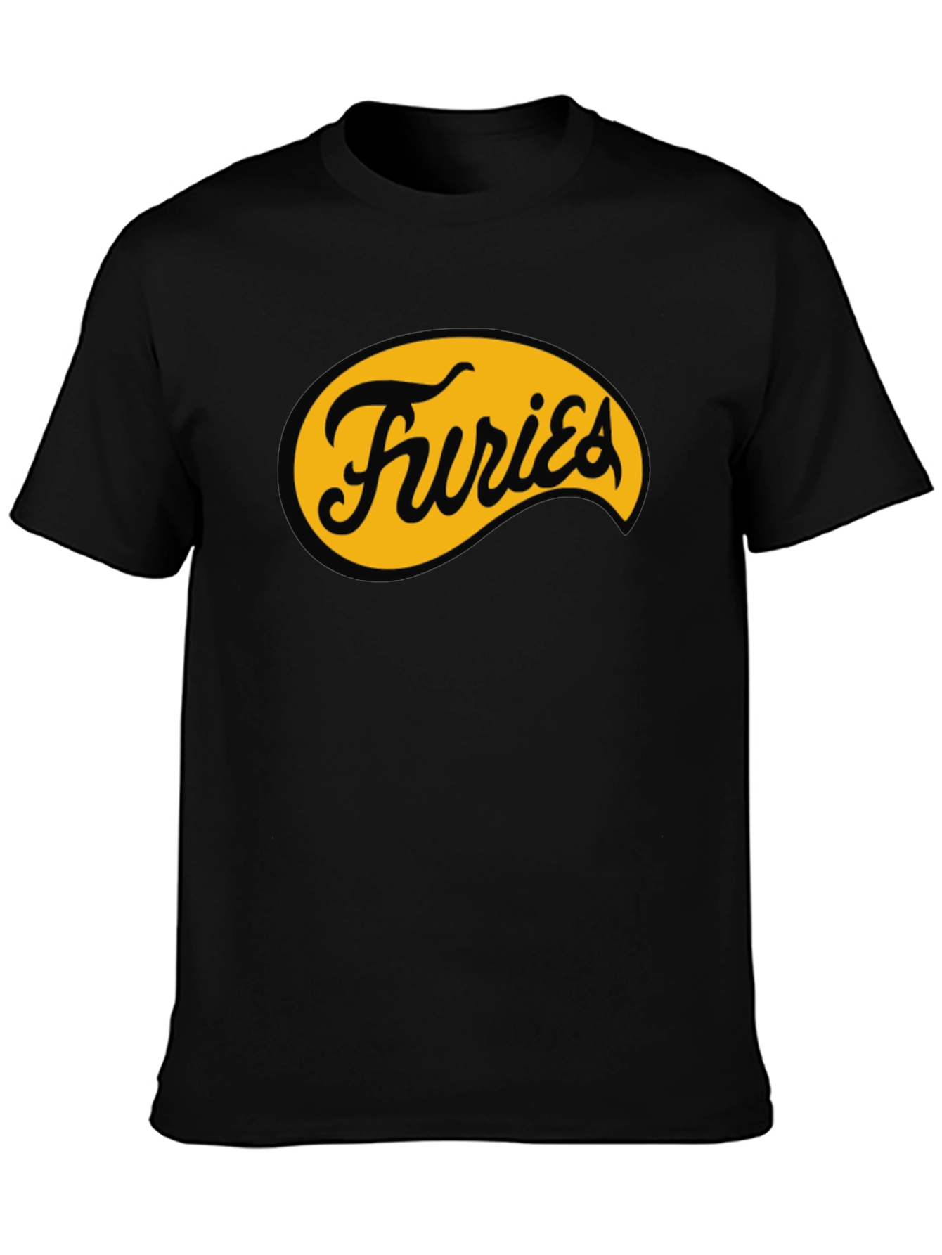 Furies Graphic Tee - Black Cotton T-Shirt