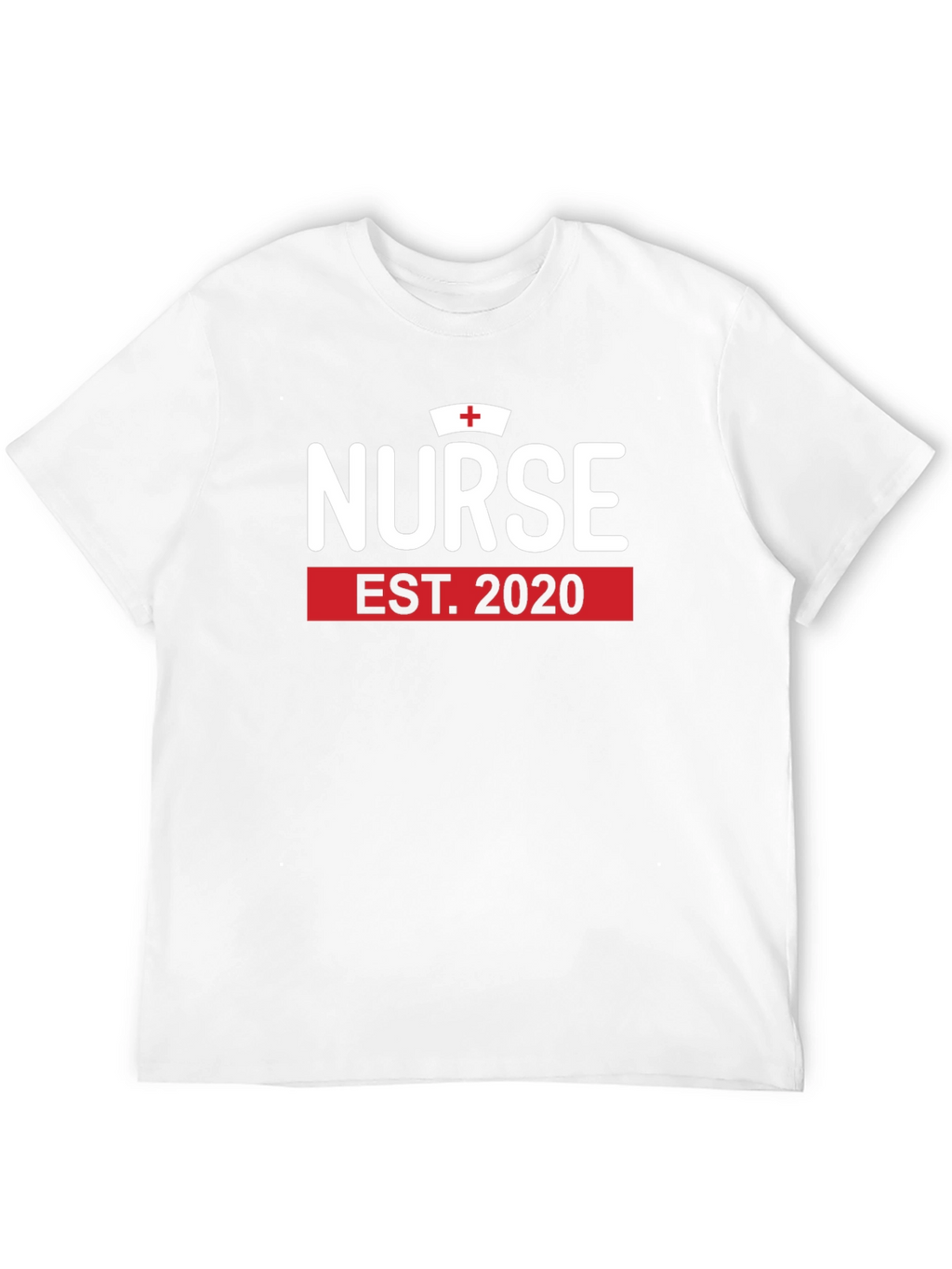 Nurse Est. 2020 Black Graphic T-Shirt