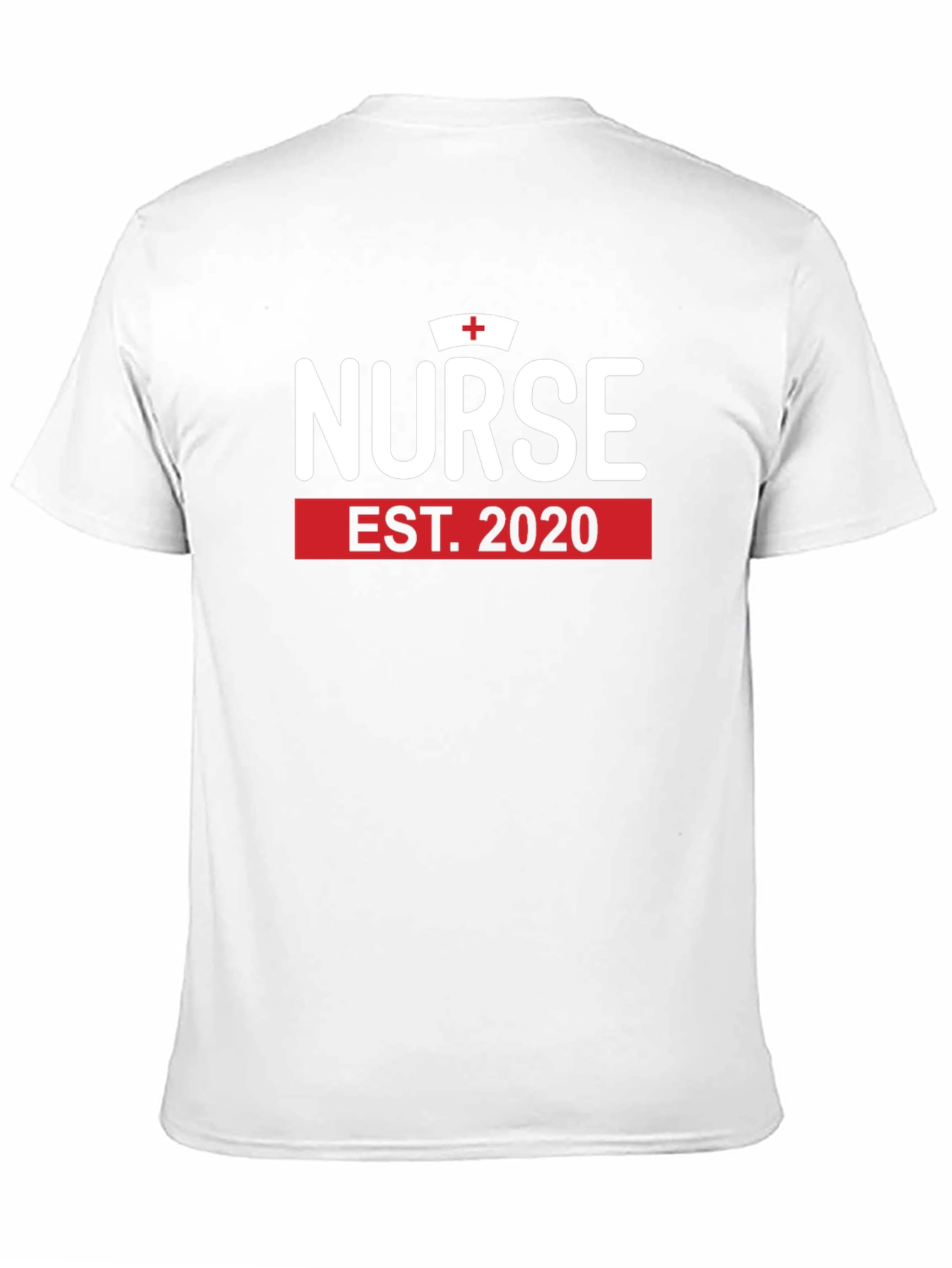 Nurse Est. 2020 Black Graphic T-Shirt