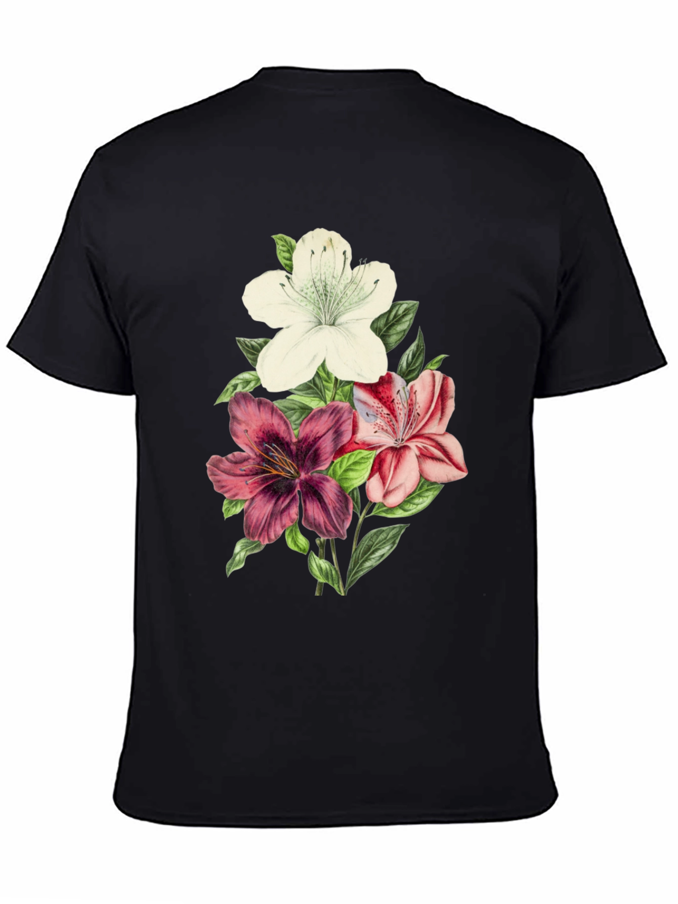 Floral T-Shirt: Vintage Flower Design