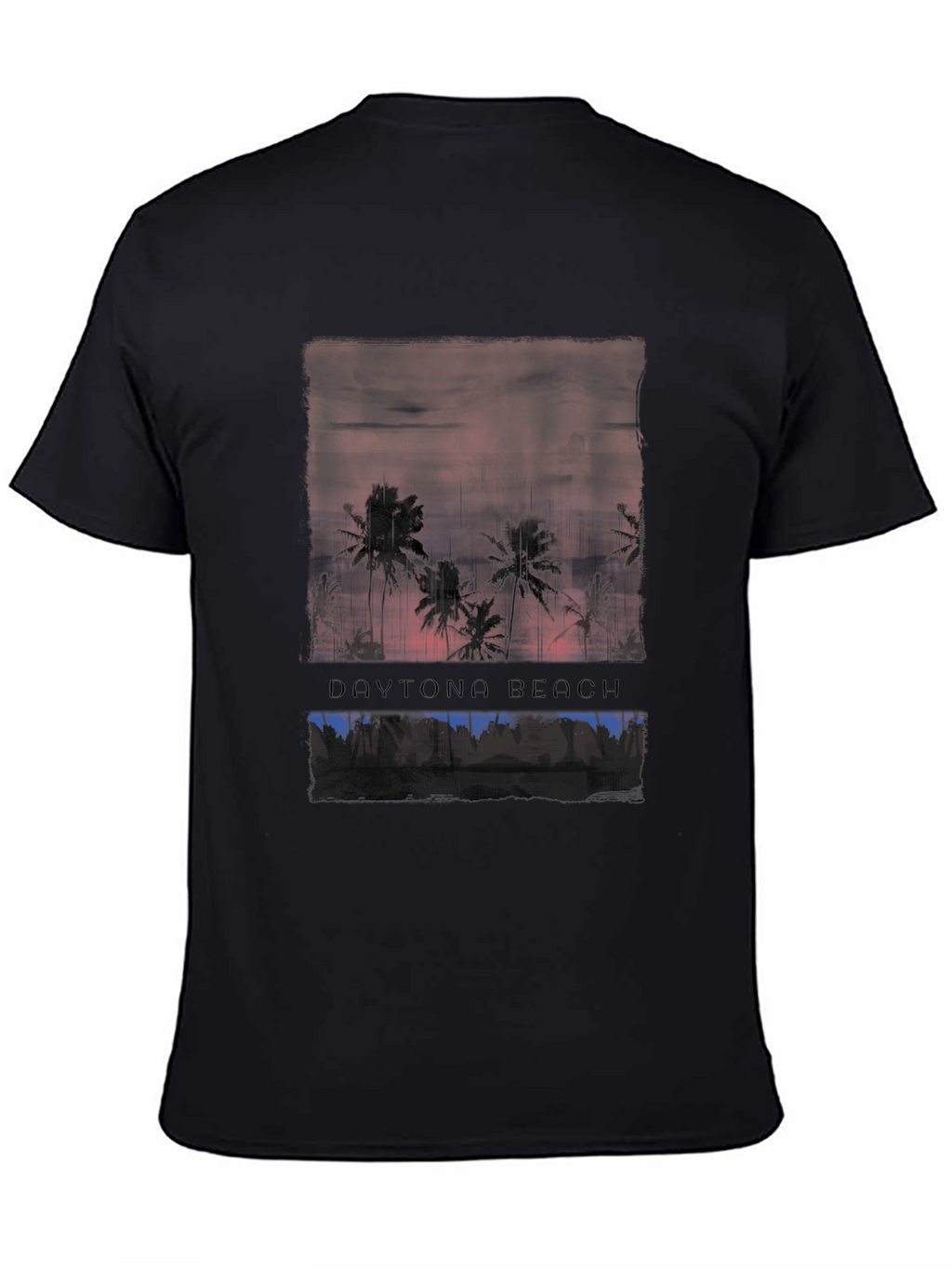 Daytona Beach Palm Tree Graphic T-Shirt