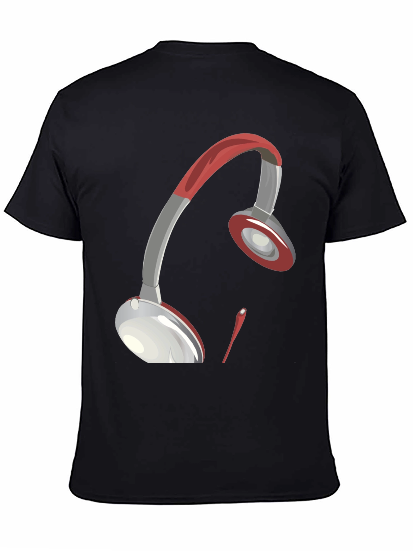 Artistic Headphones Graphic Tee