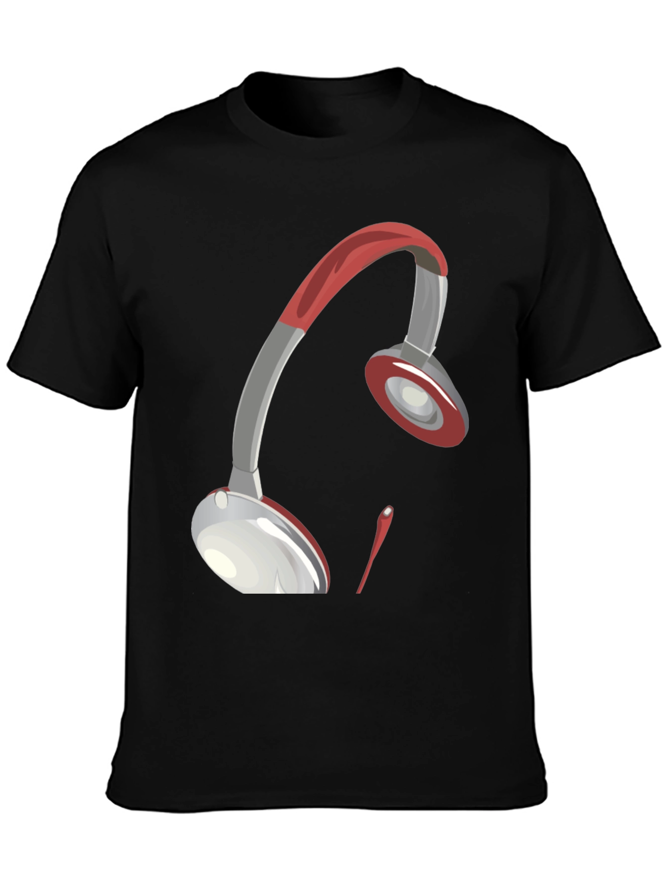 Artistic Headphones Graphic Tee