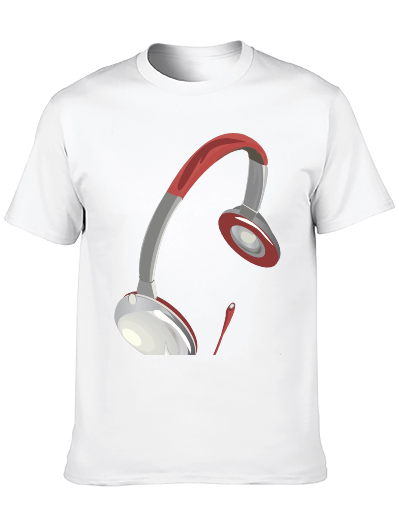 Artistic Headphones Graphic Tee