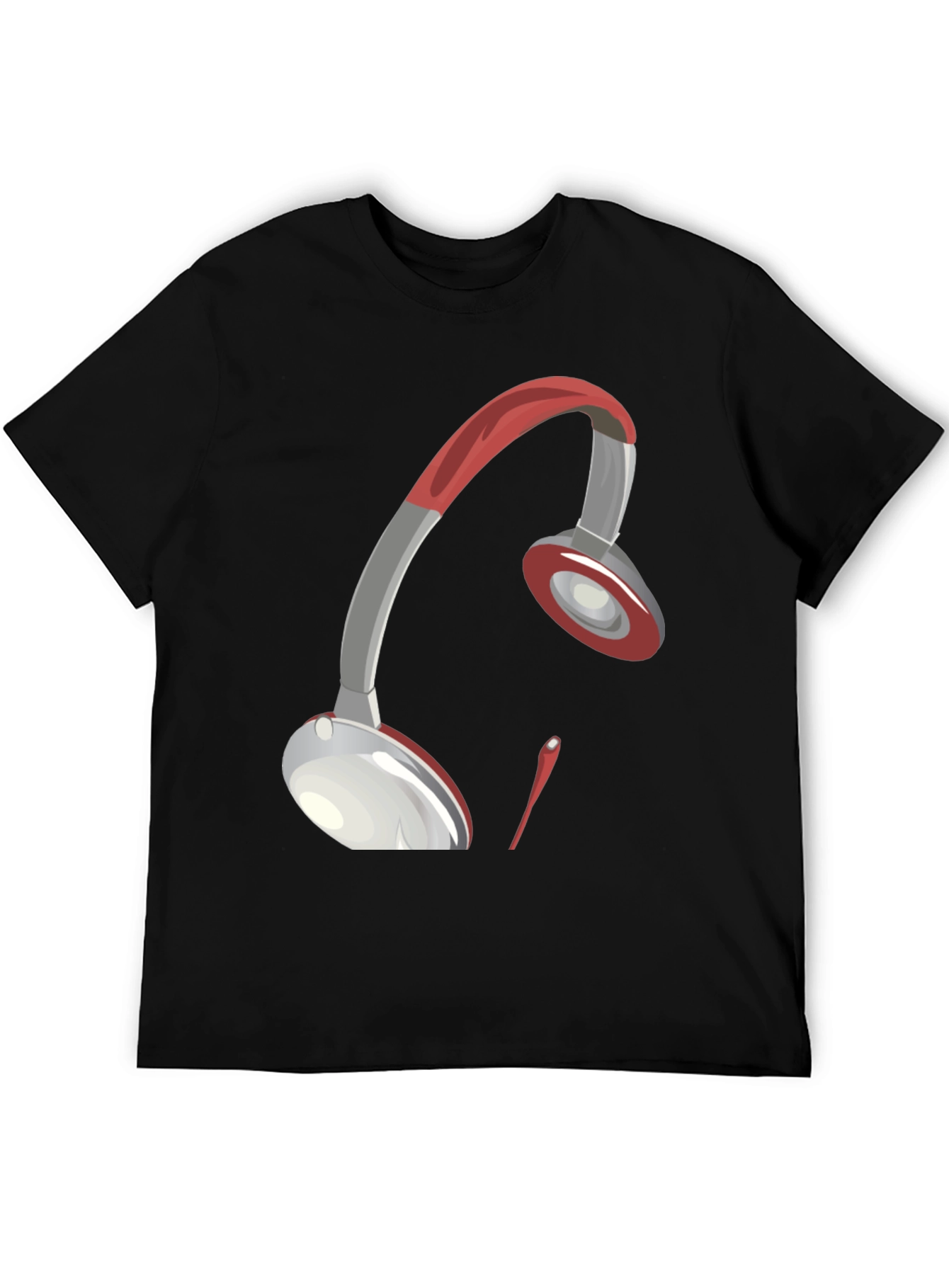 Artistic Headphones Graphic Tee