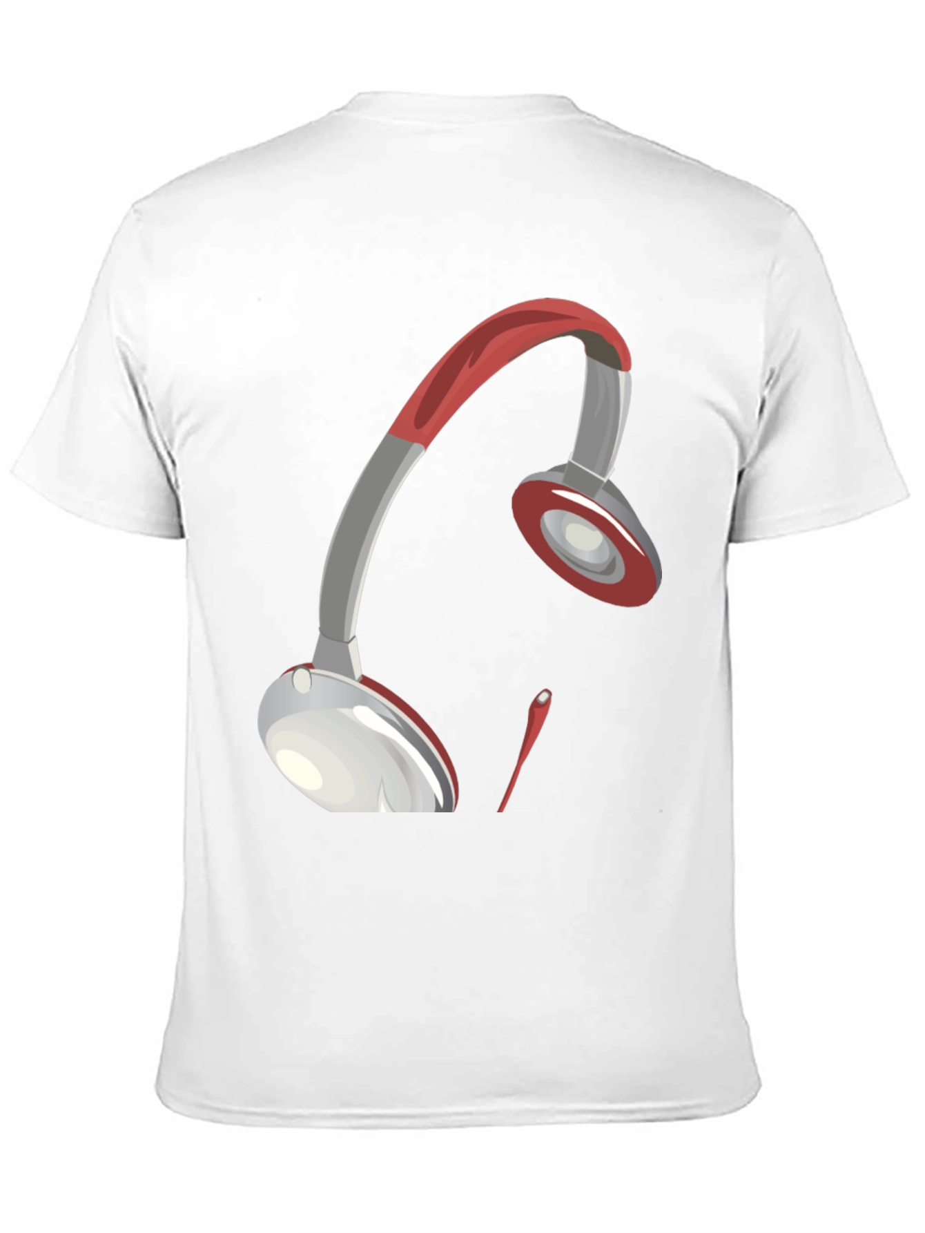Artistic Headphones Graphic Tee