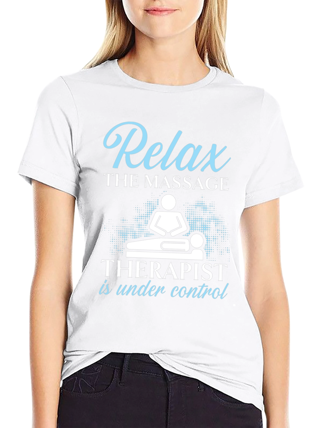 Relax Massage Therapist Graphic Tee