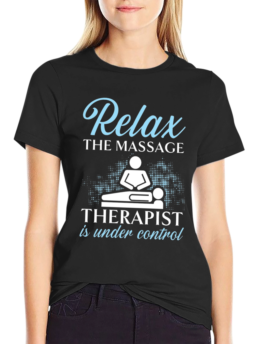 Relax Massage Therapist Graphic Tee