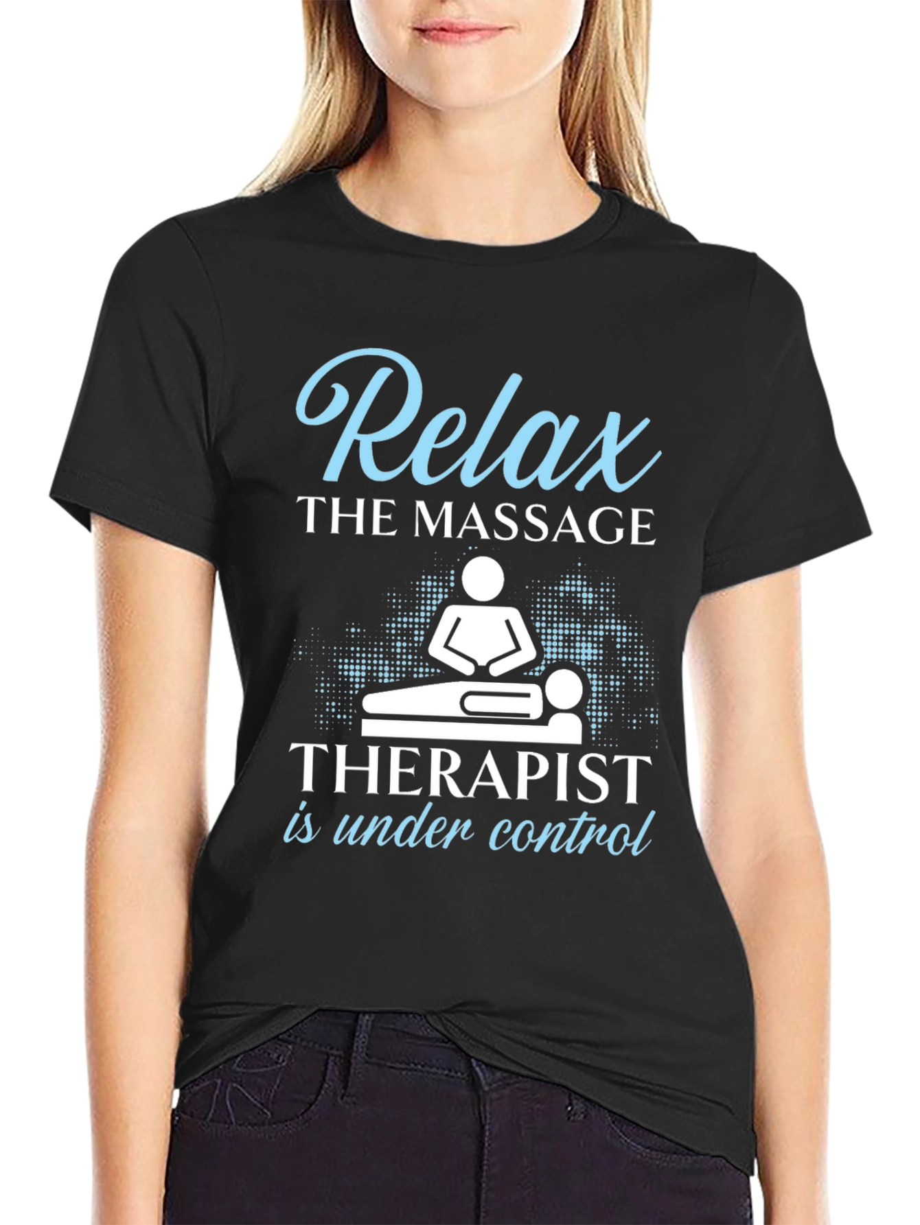 Relax Massage Therapist Graphic Tee