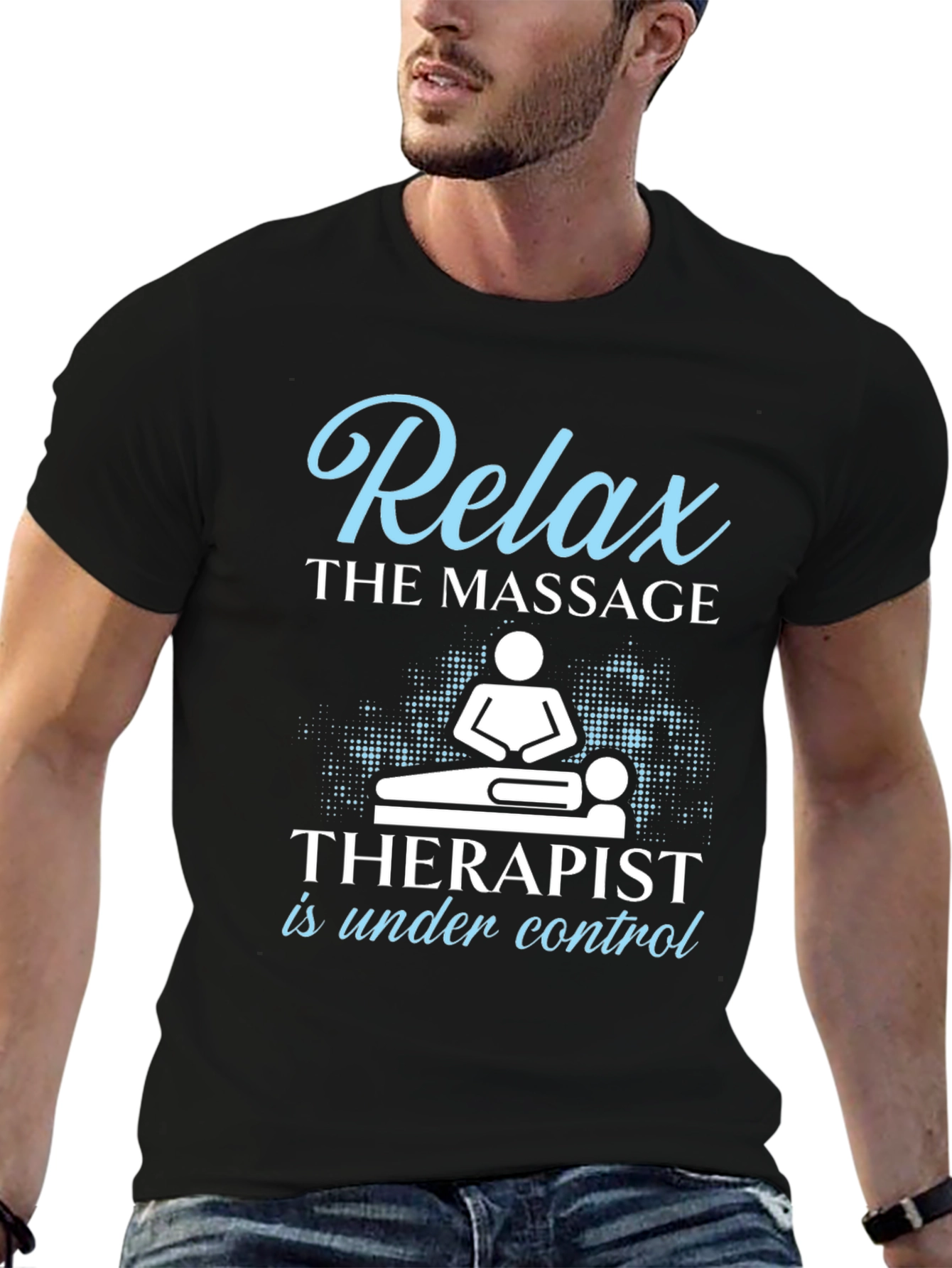 Relax Massage Therapist Graphic Tee
