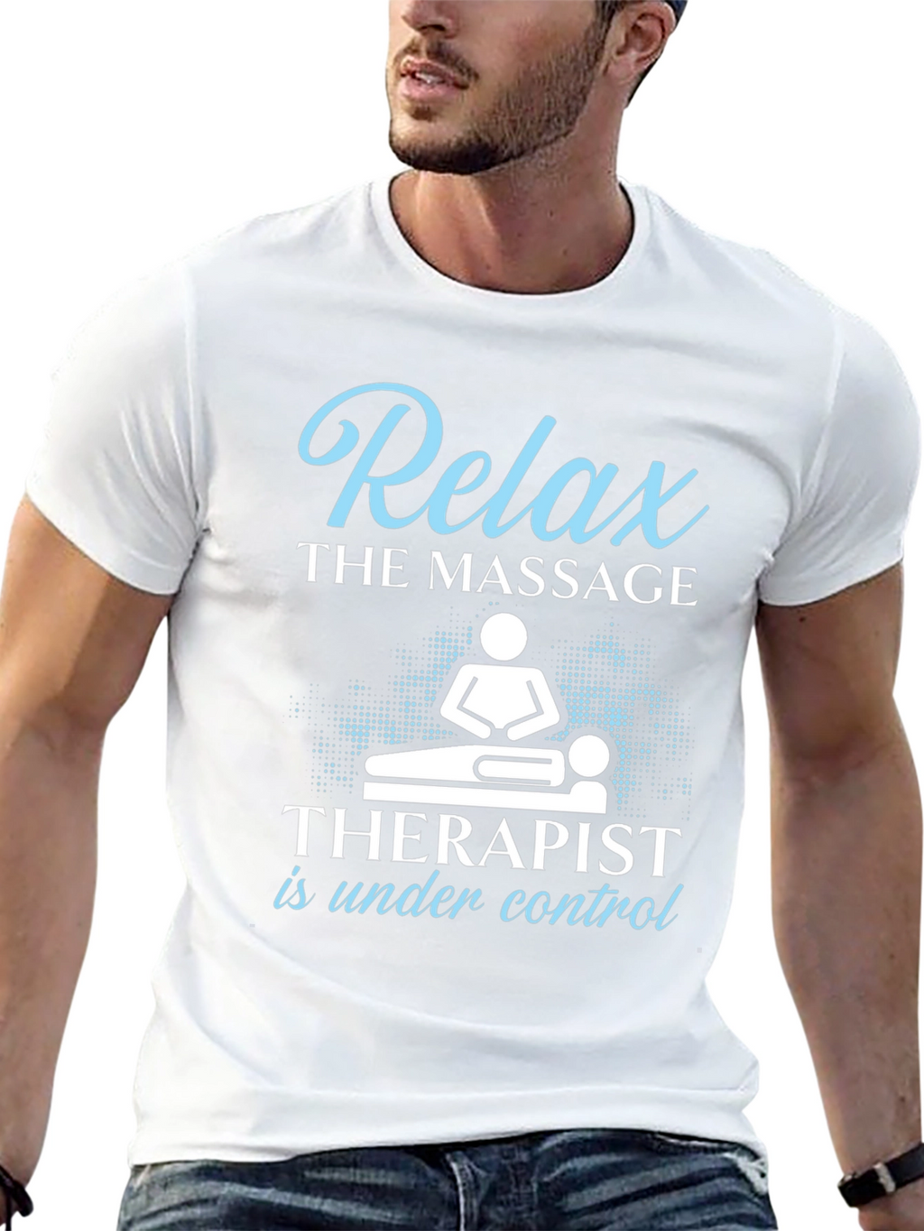 Relax Massage Therapist Graphic Tee
