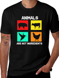 Animals Are Not Ingredients Graphic Tee