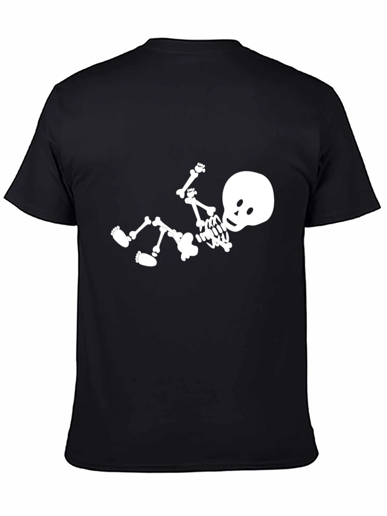 Skeleton Graphic Black T-Shirt - Cool & Casual