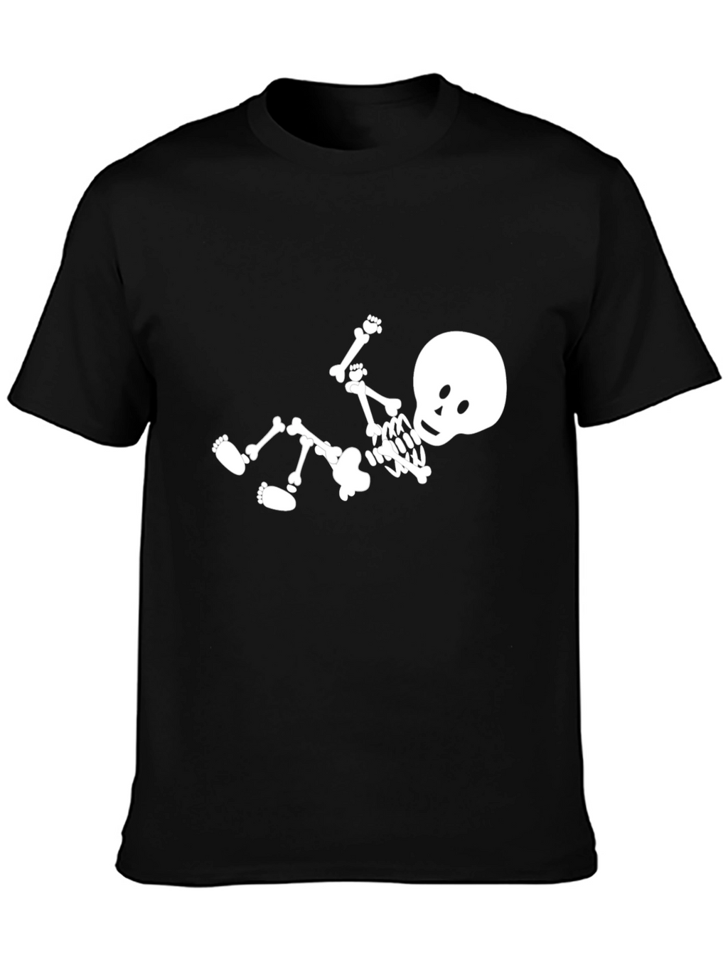 Skeleton Graphic Black T-Shirt - Cool & Casual