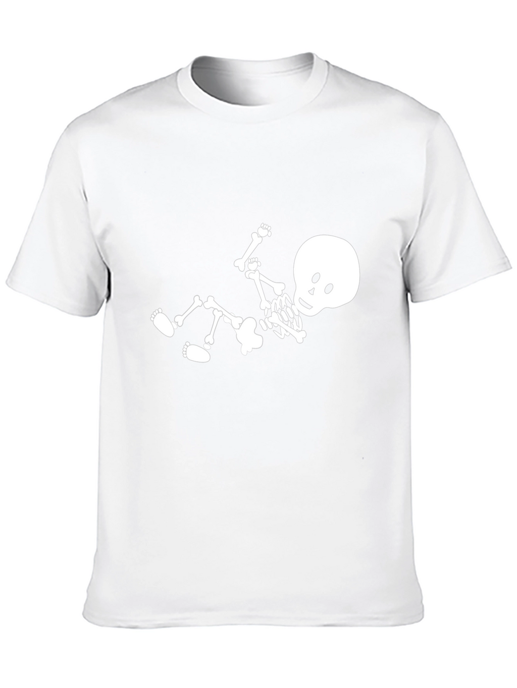 Skeleton Graphic Black T-Shirt - Cool & Casual