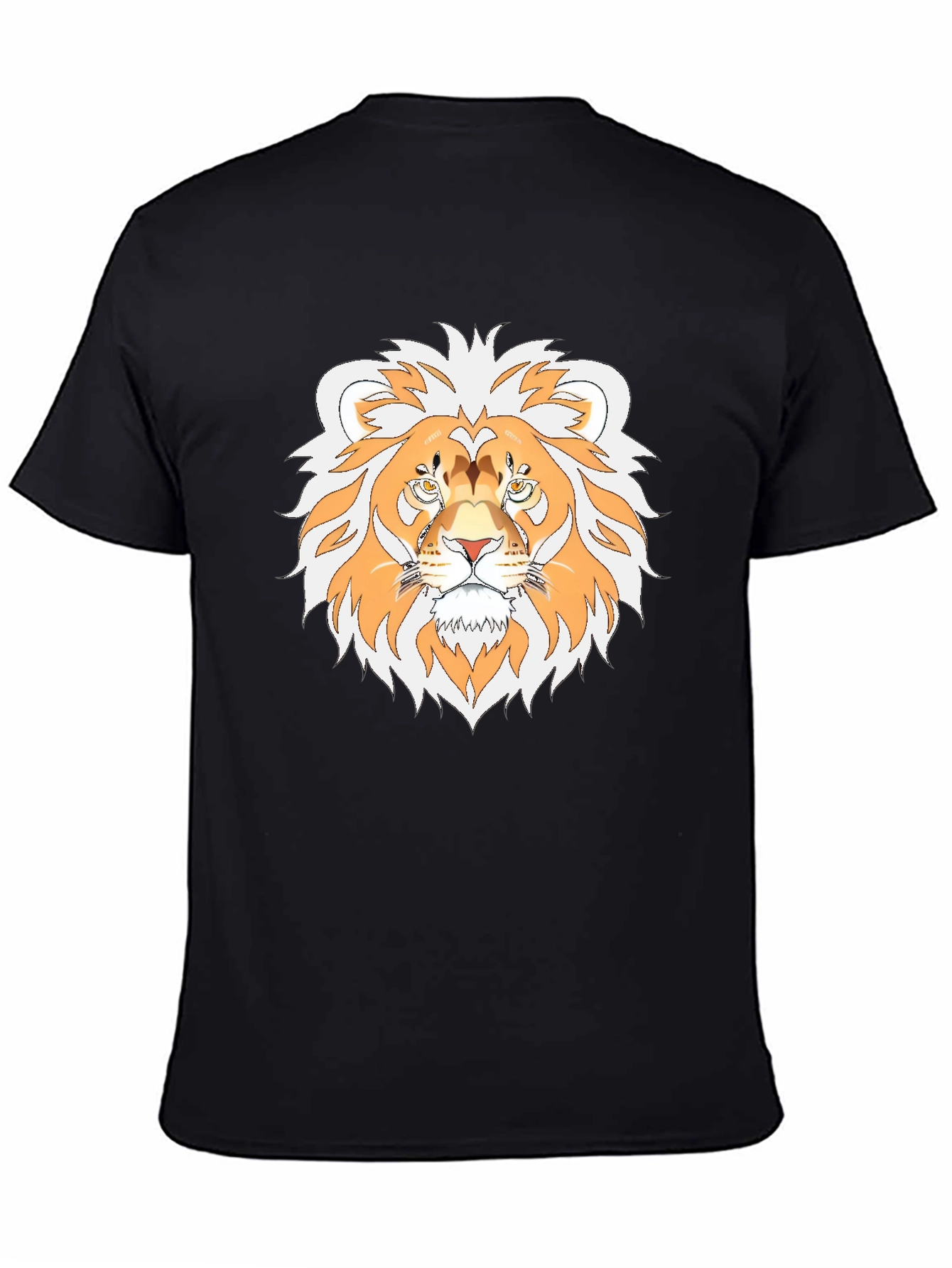 Lion Graphic T-Shirt - Stylish Animal Tee