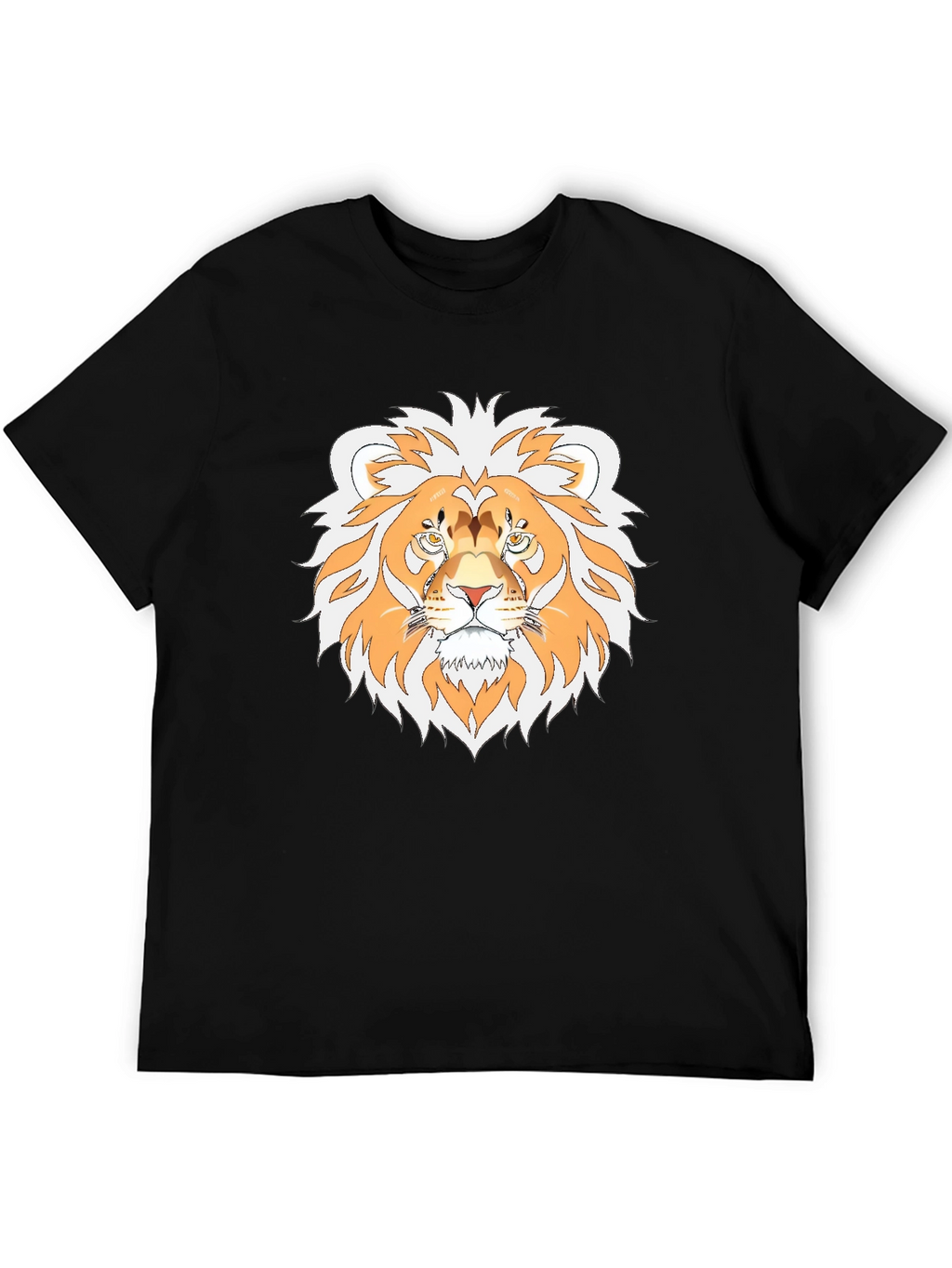 Lion Graphic T-Shirt - Stylish Animal Tee