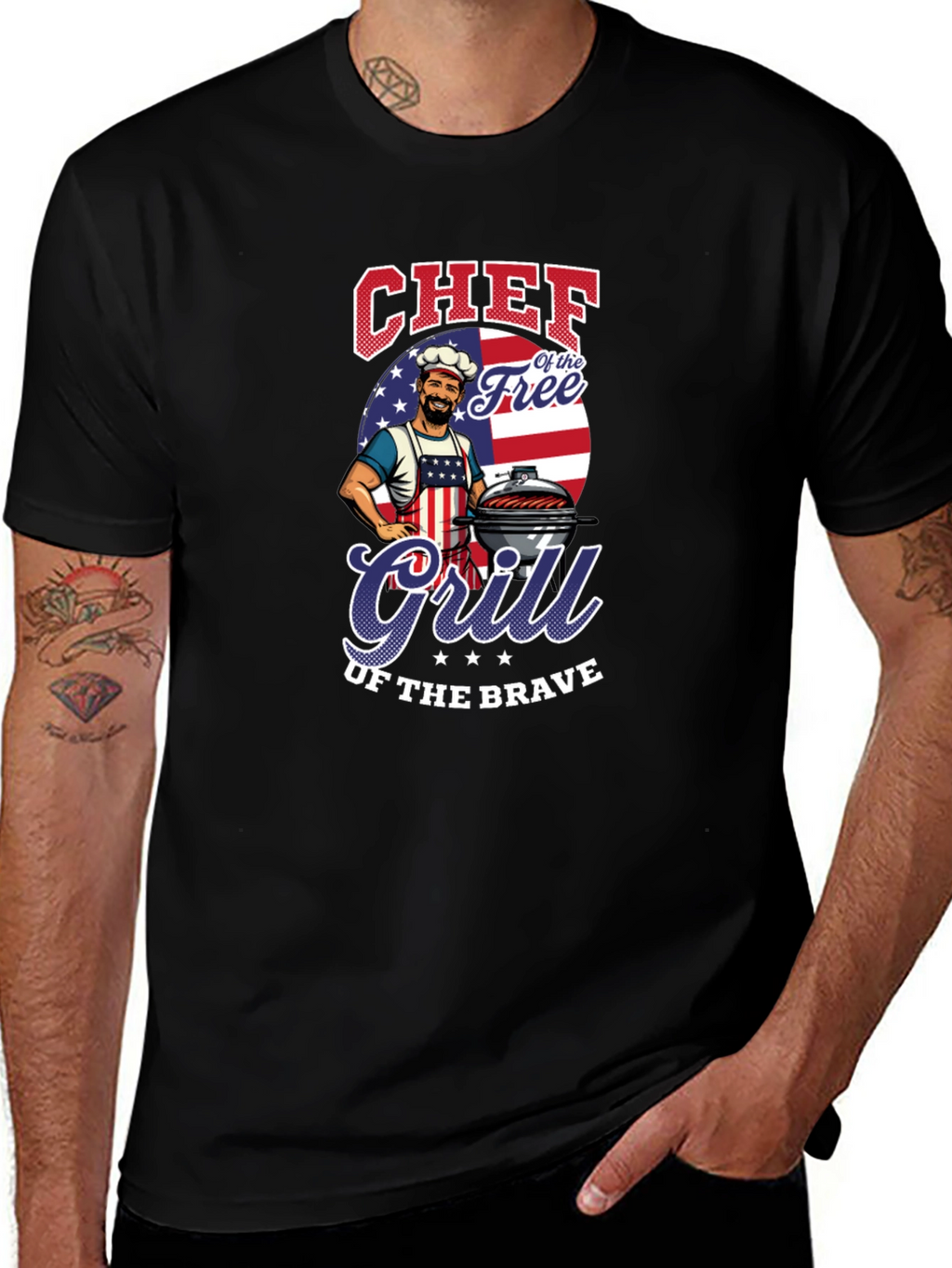 Chef of the Free Grill T-Shirt