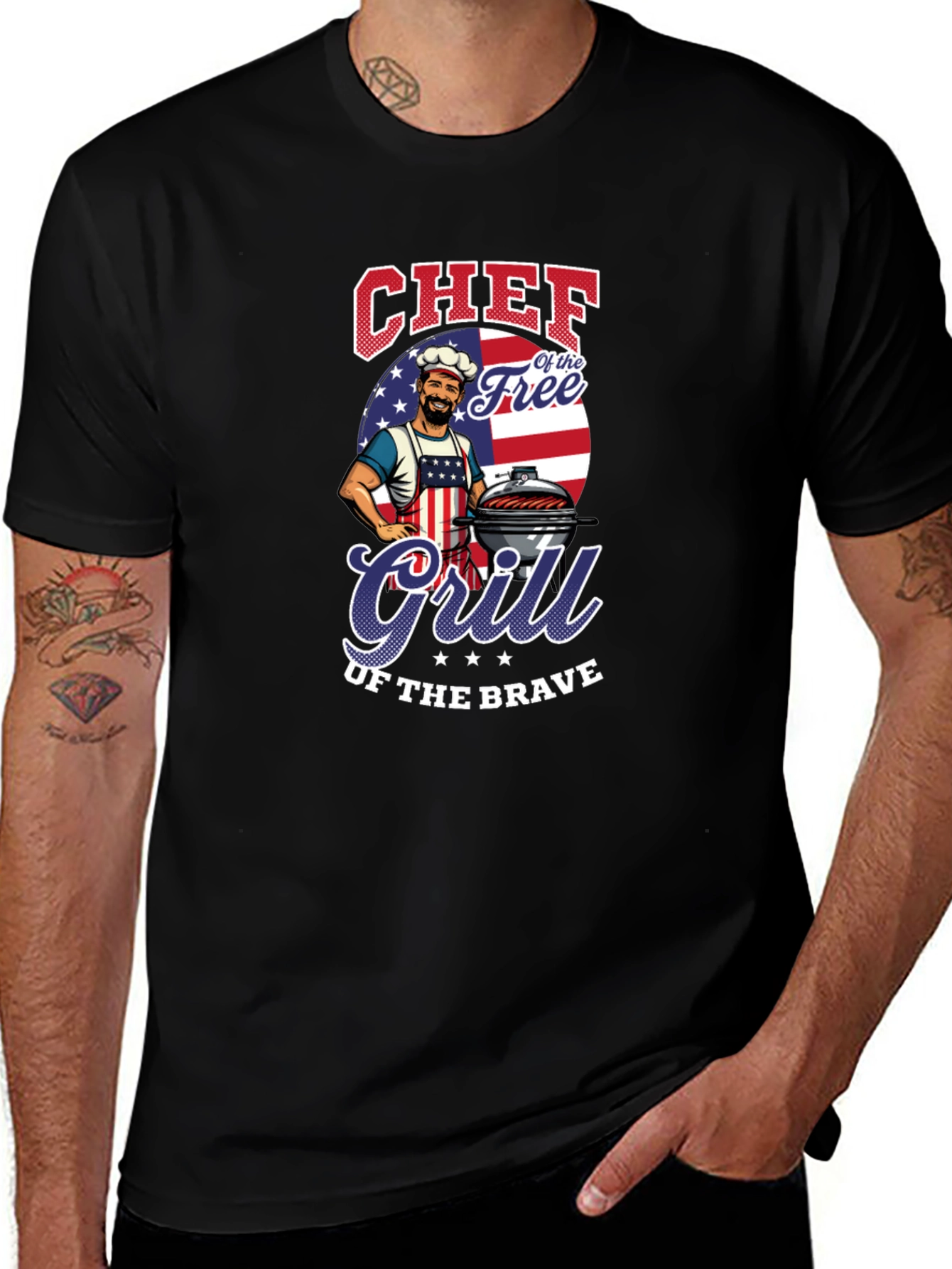 Chef of the Free Grill T-Shirt