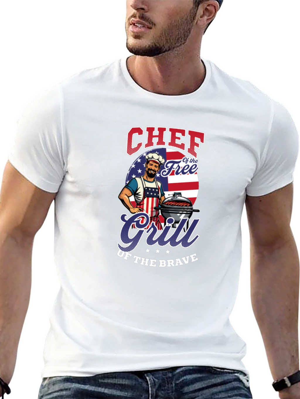 Chef of the Free Grill T-Shirt