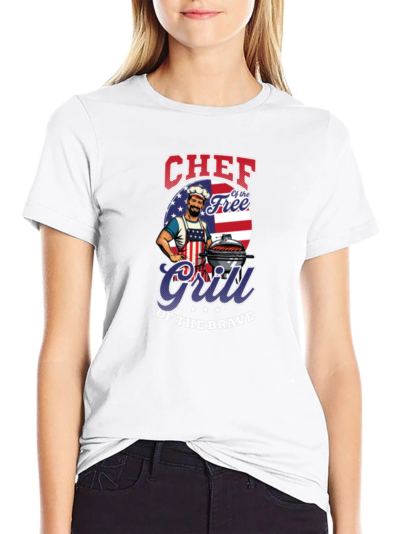 Chef of the Free Grill T-Shirt