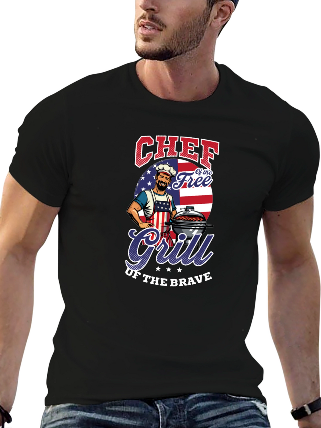 Chef of the Free Grill T-Shirt