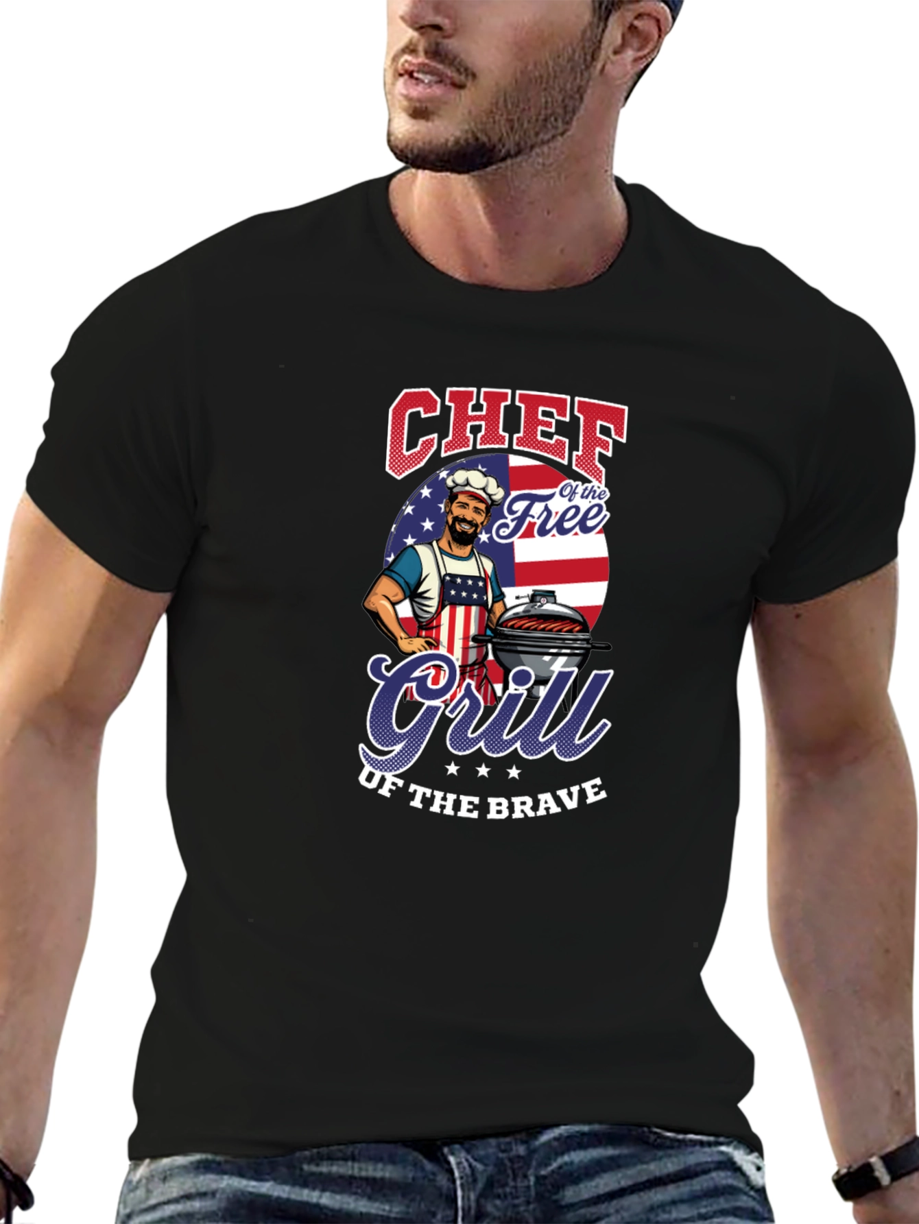 Chef of the Free Grill T-Shirt