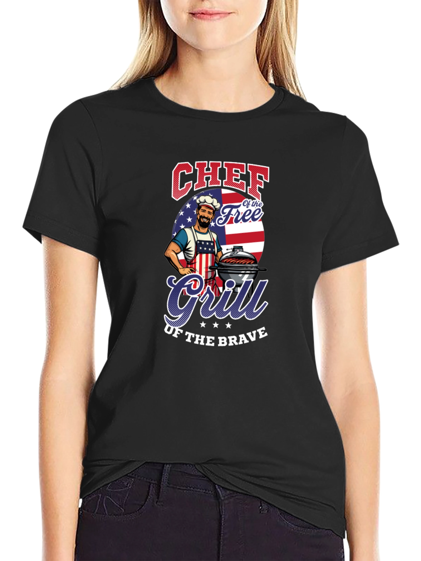 Chef of the Free Grill T-Shirt