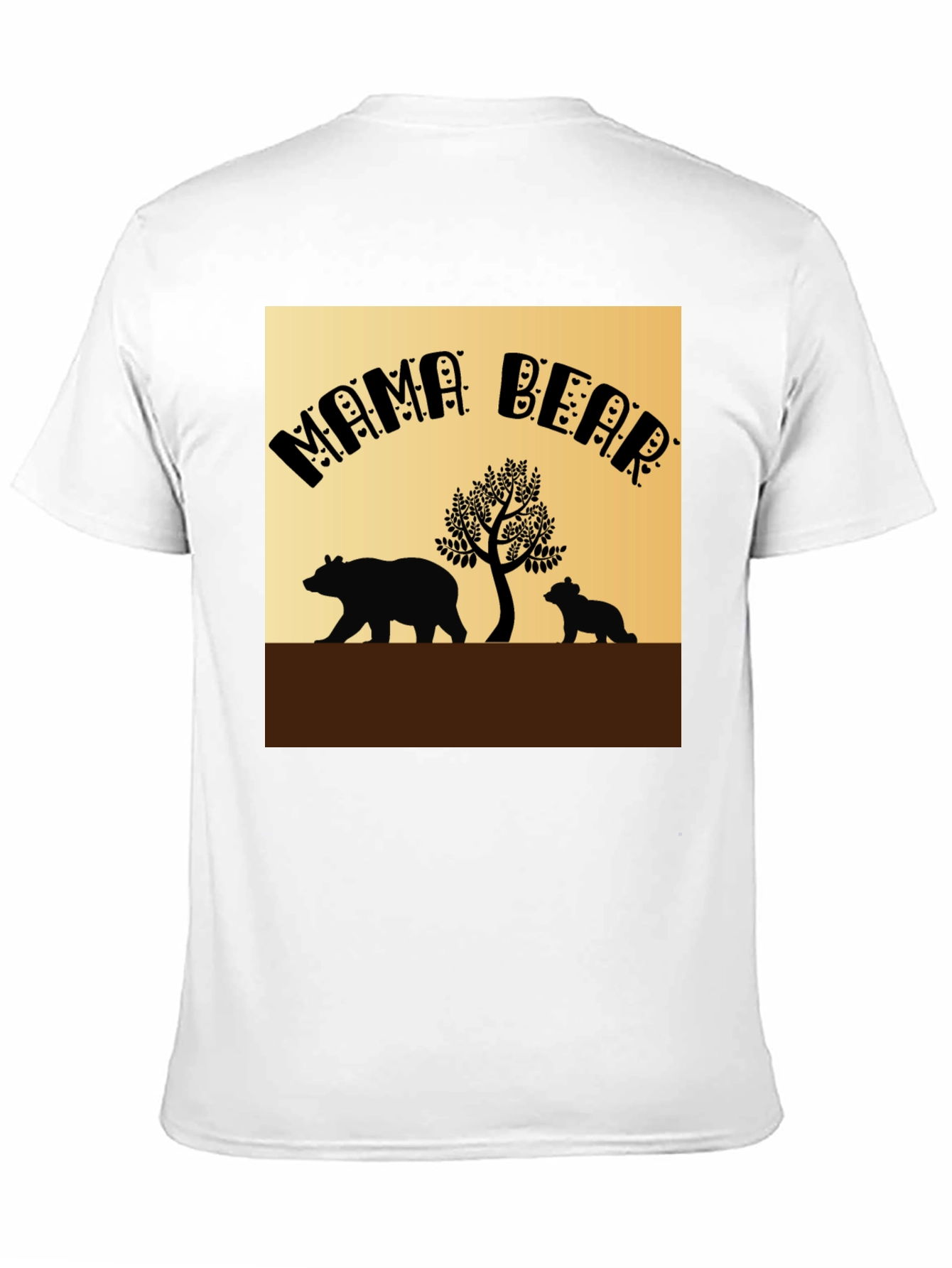 Mama Bear T-Shirt - Cute Family Design