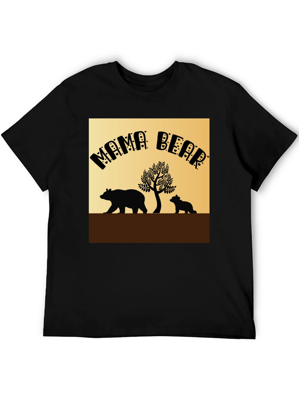 Mama Bear T-Shirt - Cute Family Design