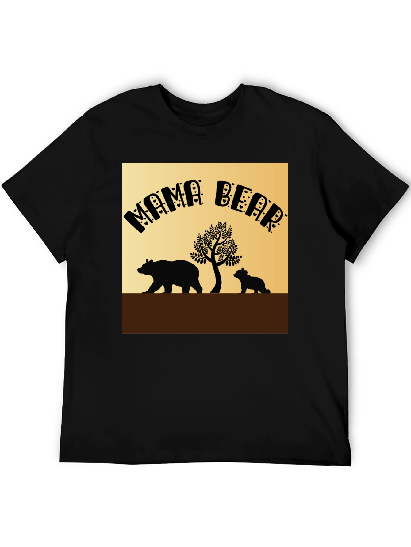 Mama Bear T-Shirt - Cute Family Design