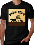 Mama Bear T-Shirt - Cute Family Design