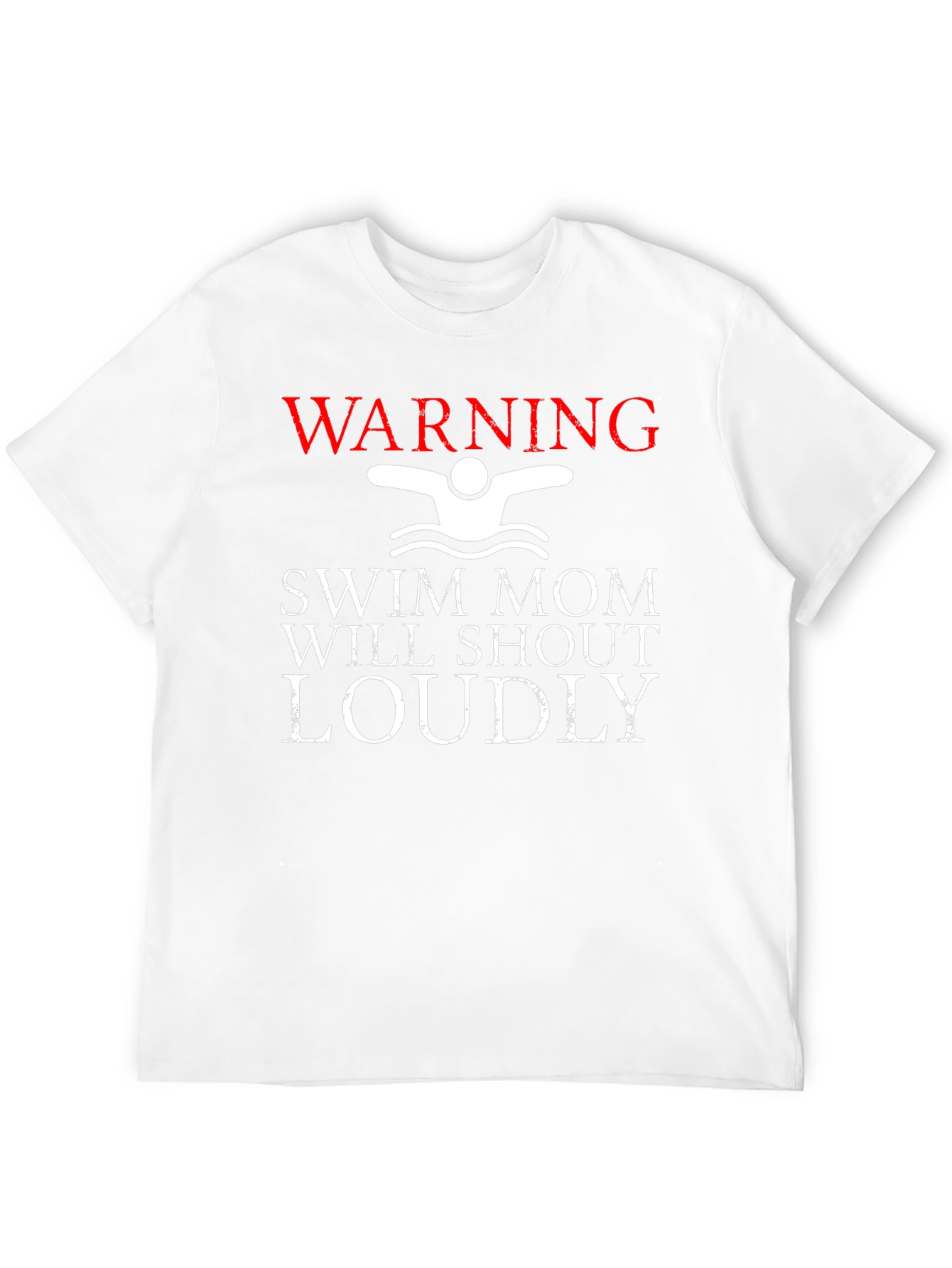 Swim Mom Warning T-Shirt