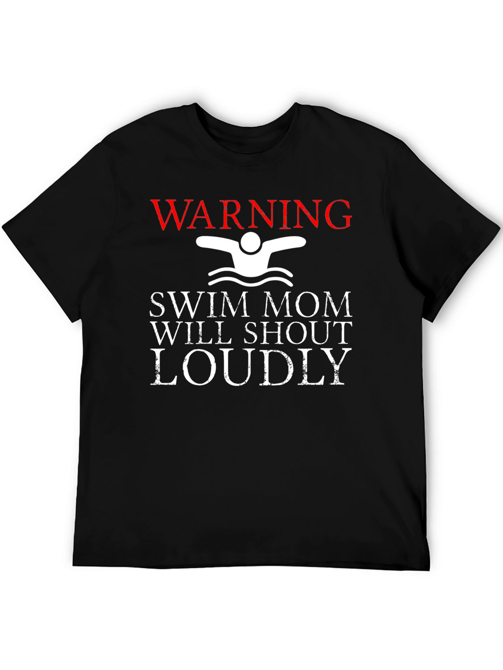 Swim Mom Warning T-Shirt