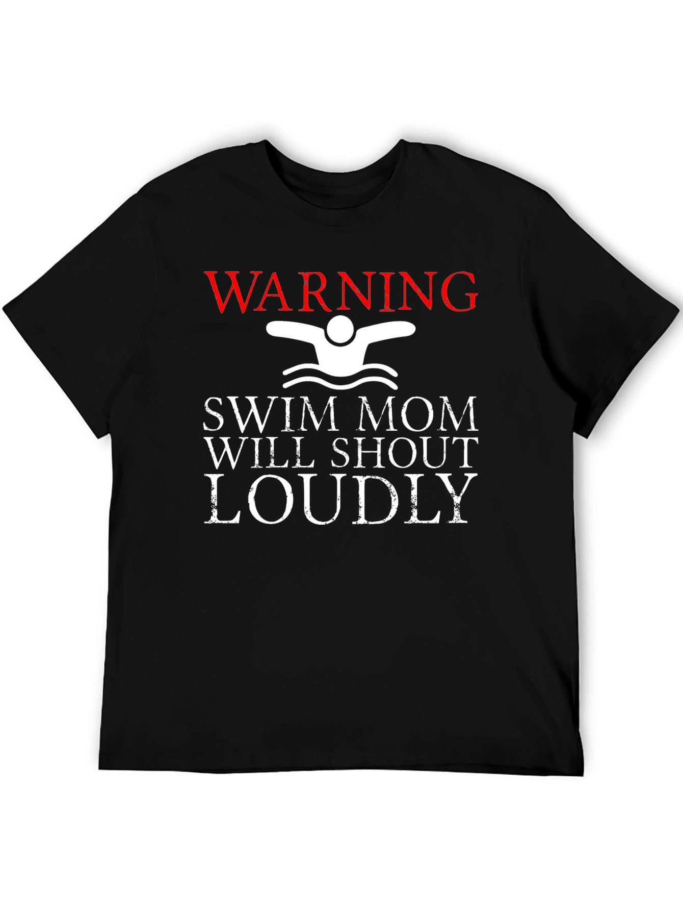 Swim Mom Warning T-Shirt