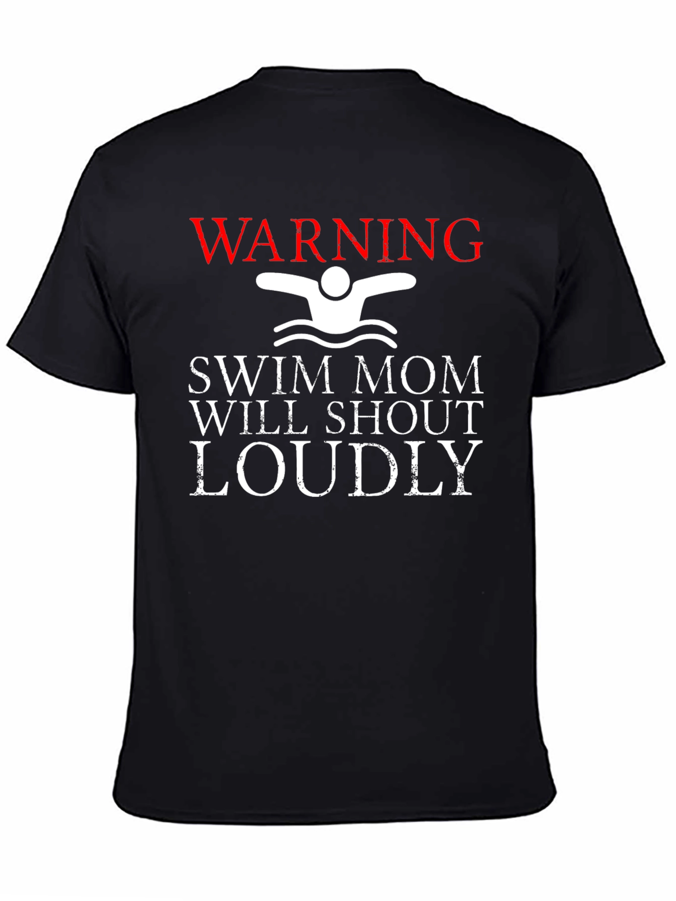 Swim Mom Warning T-Shirt