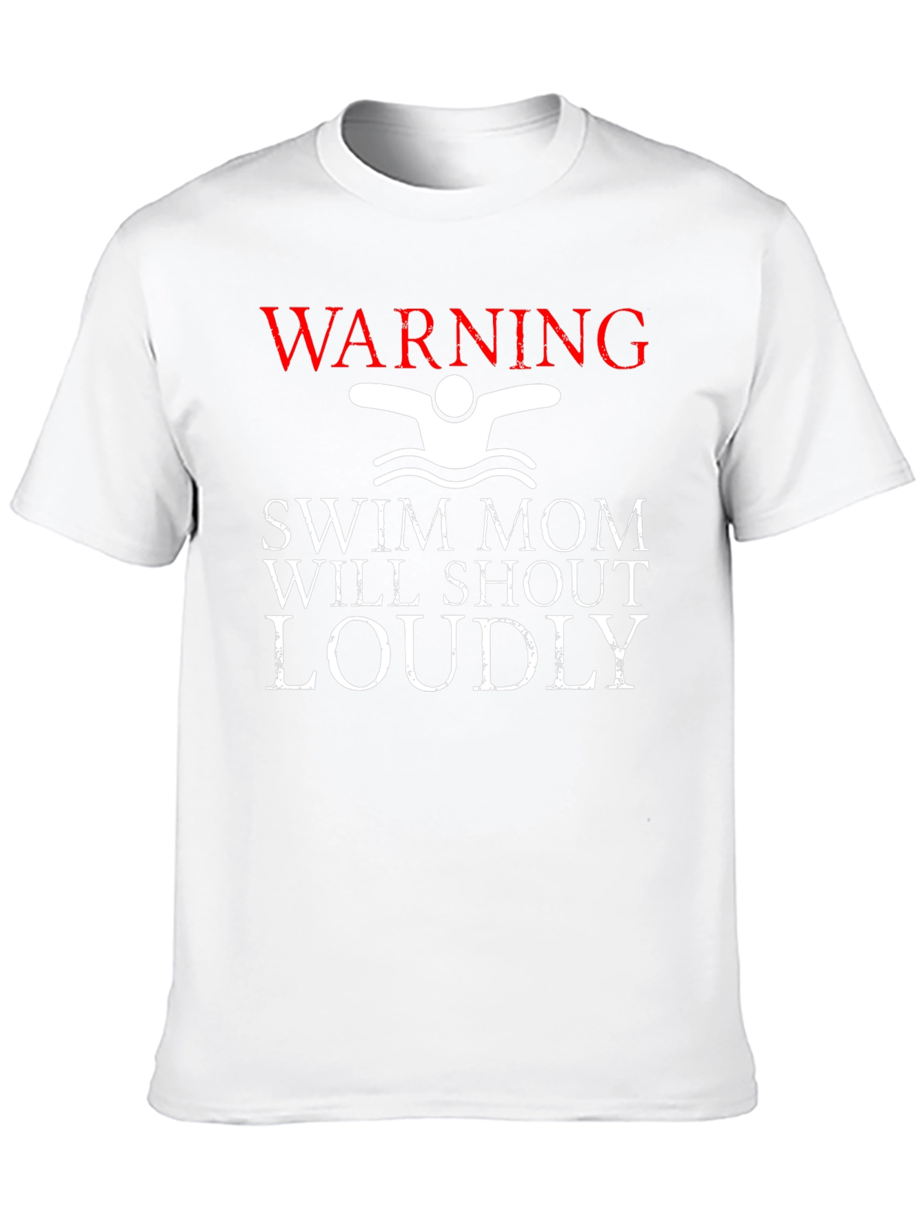 Swim Mom Warning T-Shirt