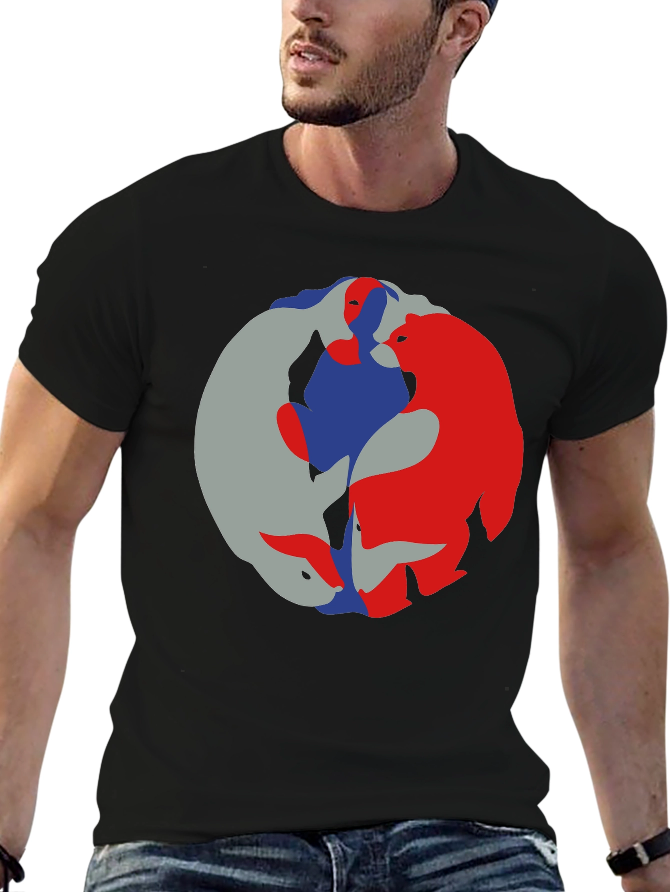 Yin Yang Animal T-Shirt