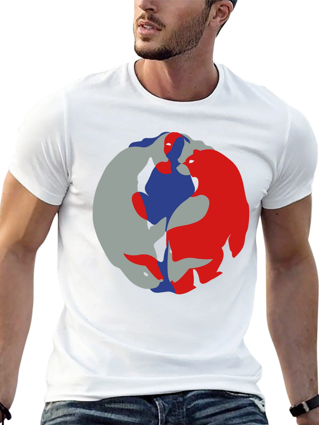 Yin Yang Animal T-Shirt