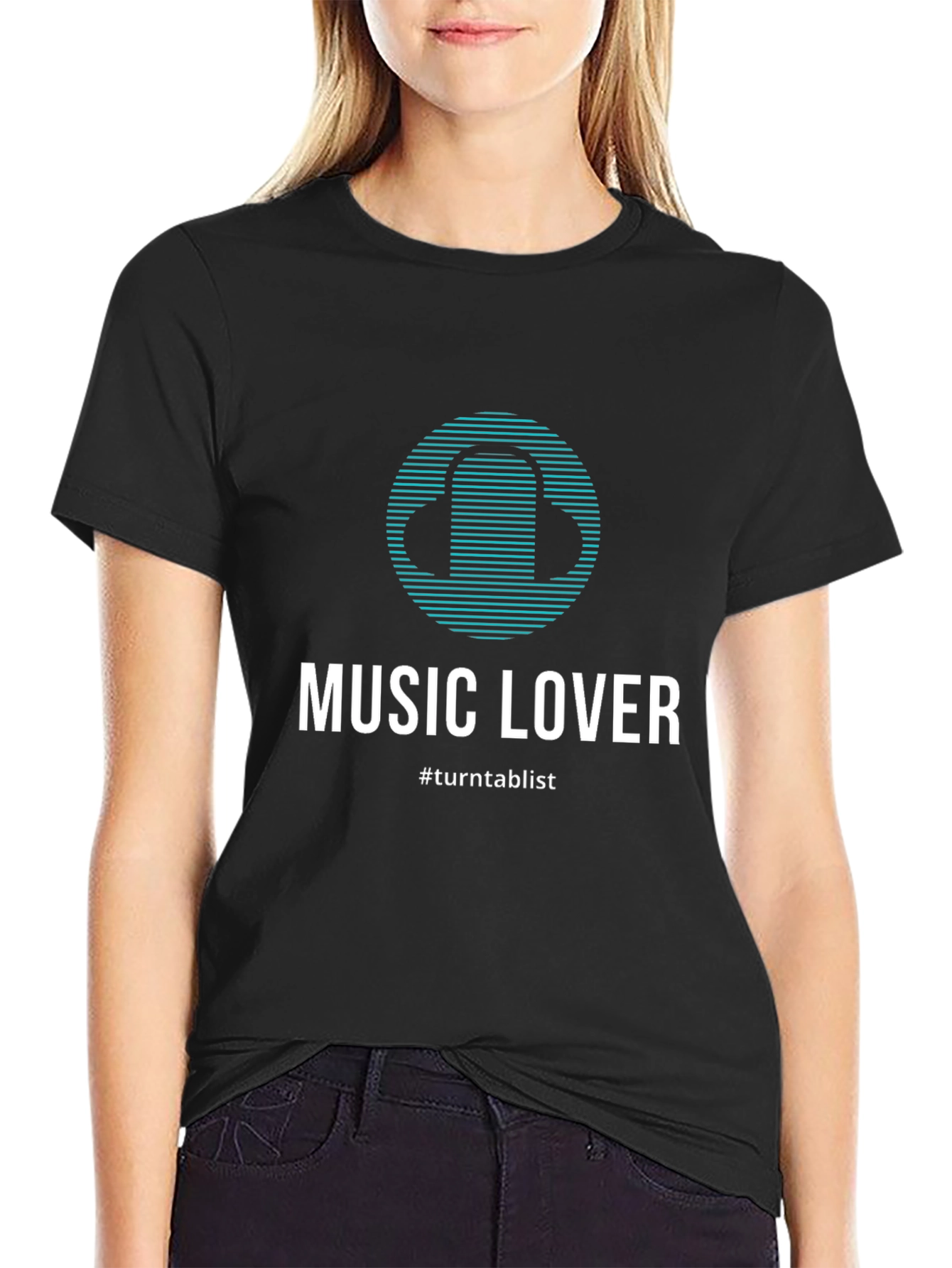 Music Lover T-Shirt - Turntablist Design