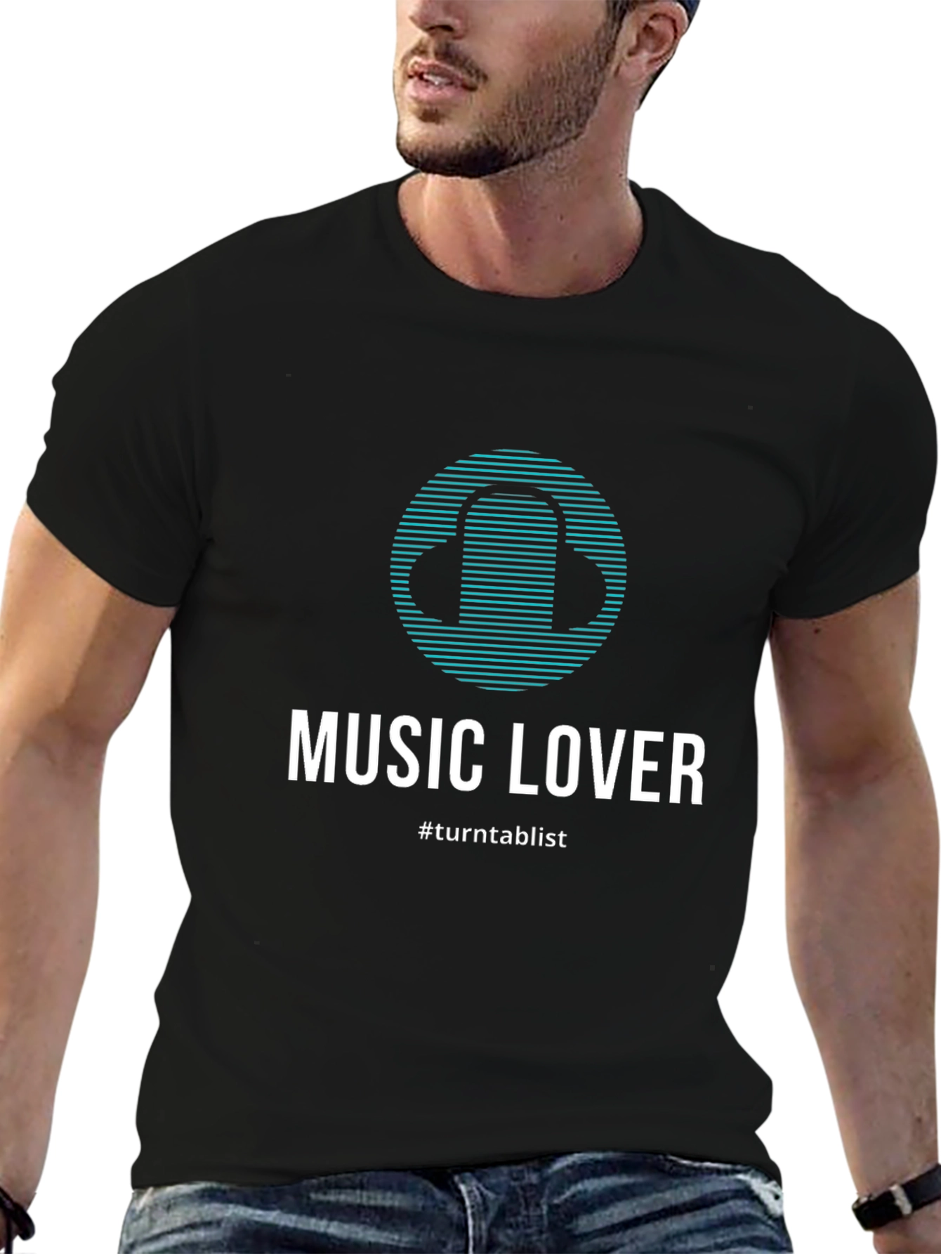 Music Lover T-Shirt - Turntablist Design