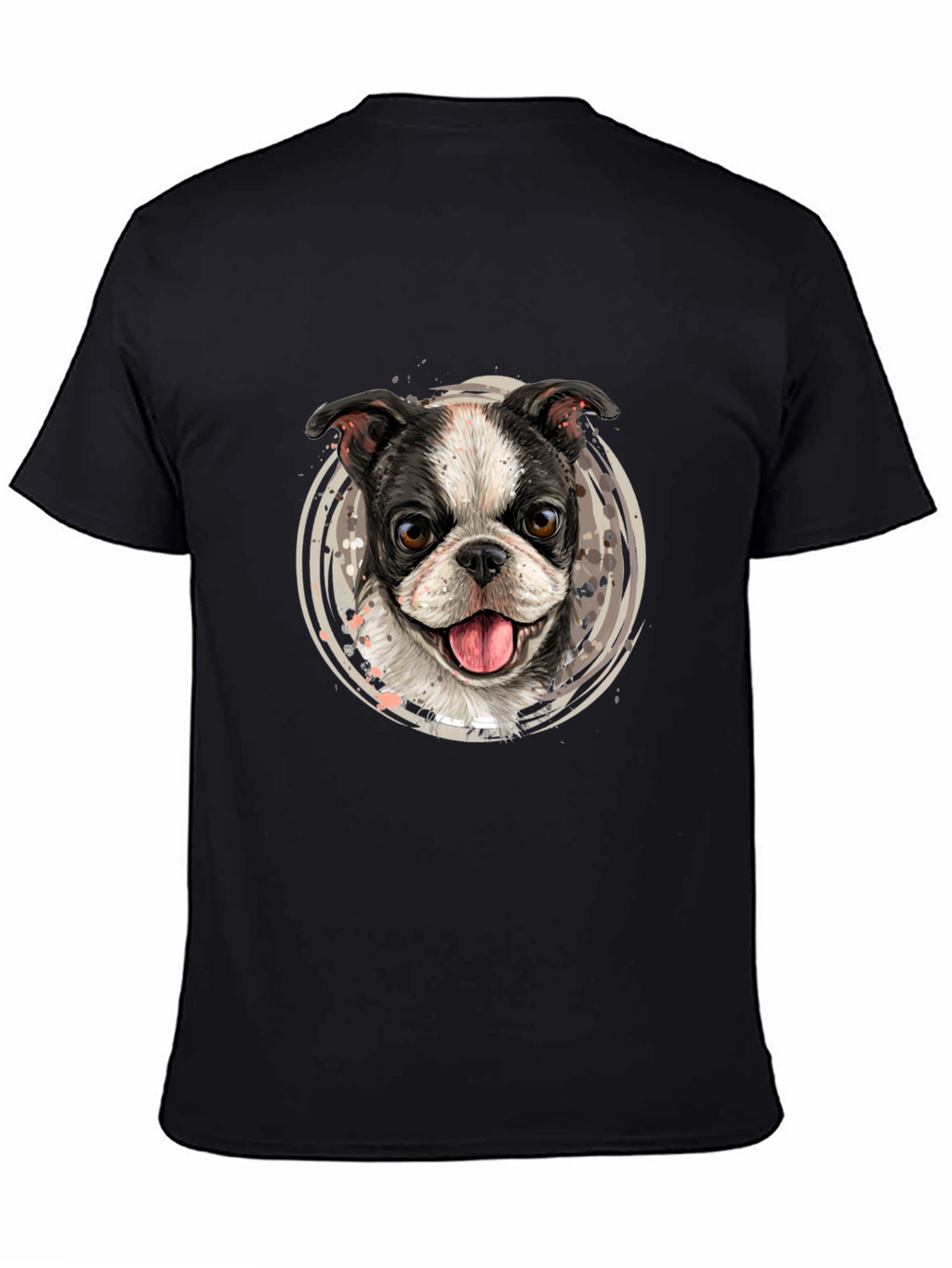 Boston Terrier Dog Graphic T-Shirt