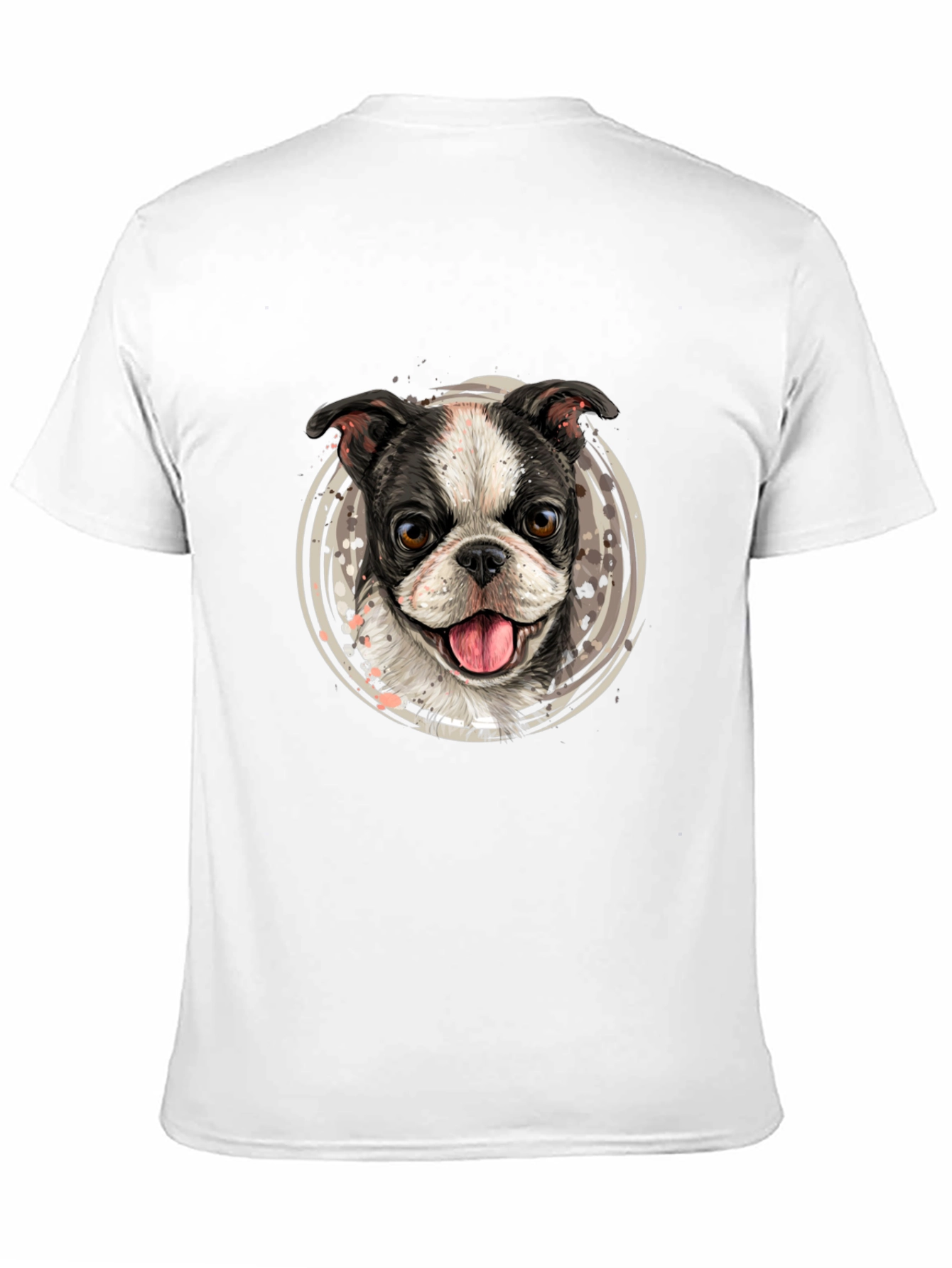 Boston Terrier Dog Graphic T-Shirt